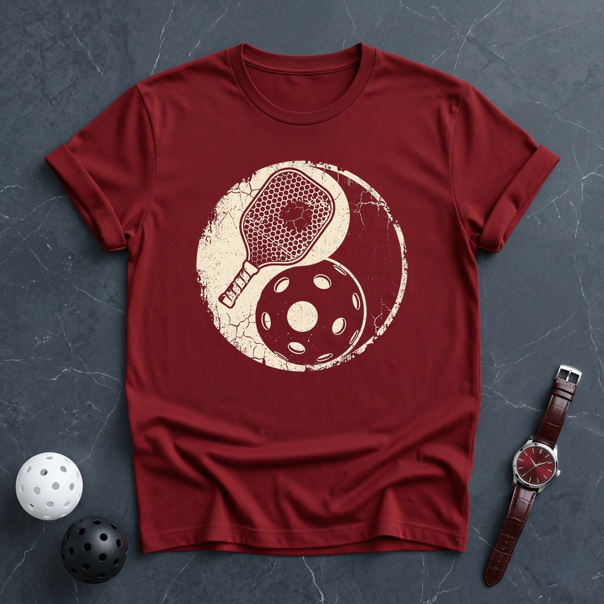 Pickleball Yin Yang Tee - Dink it Shop