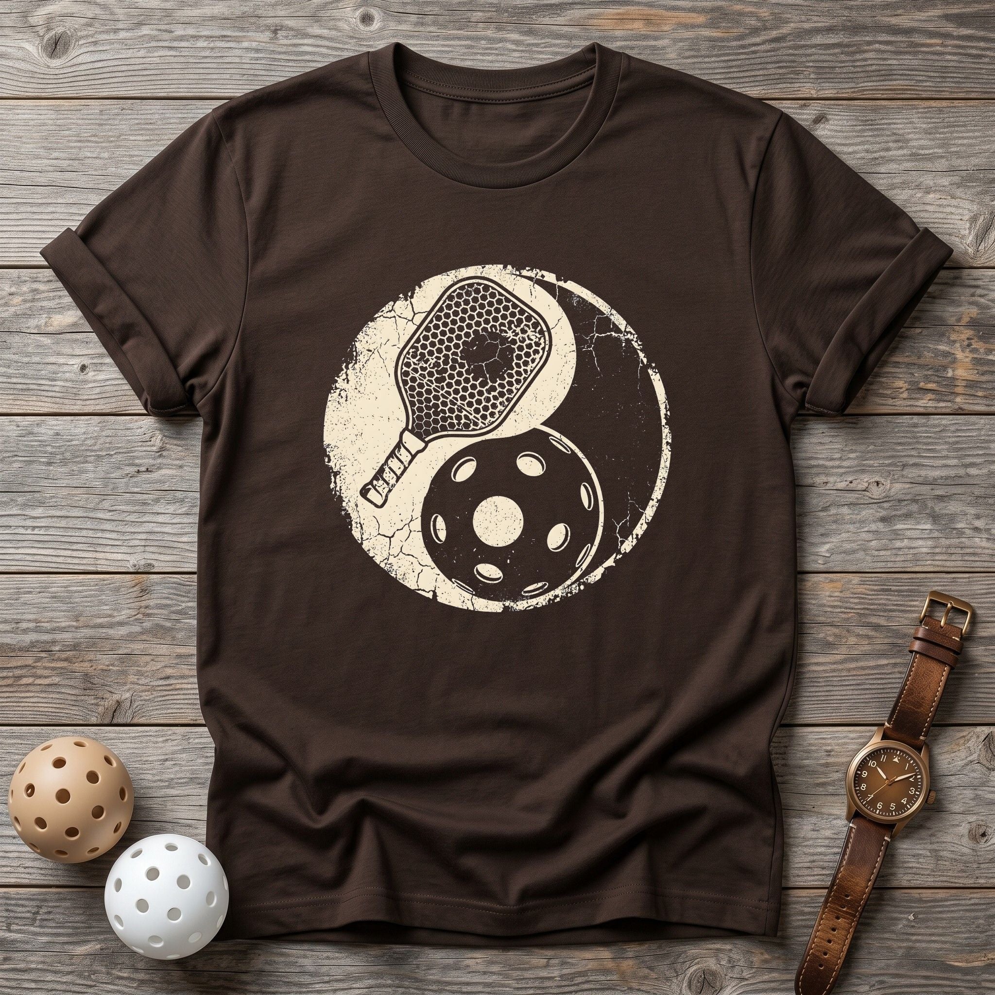 Pickleball Yin Yang Tee - Dink it Shop