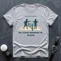 Play Doubles To Blame Someone Tee - Dink it Shop