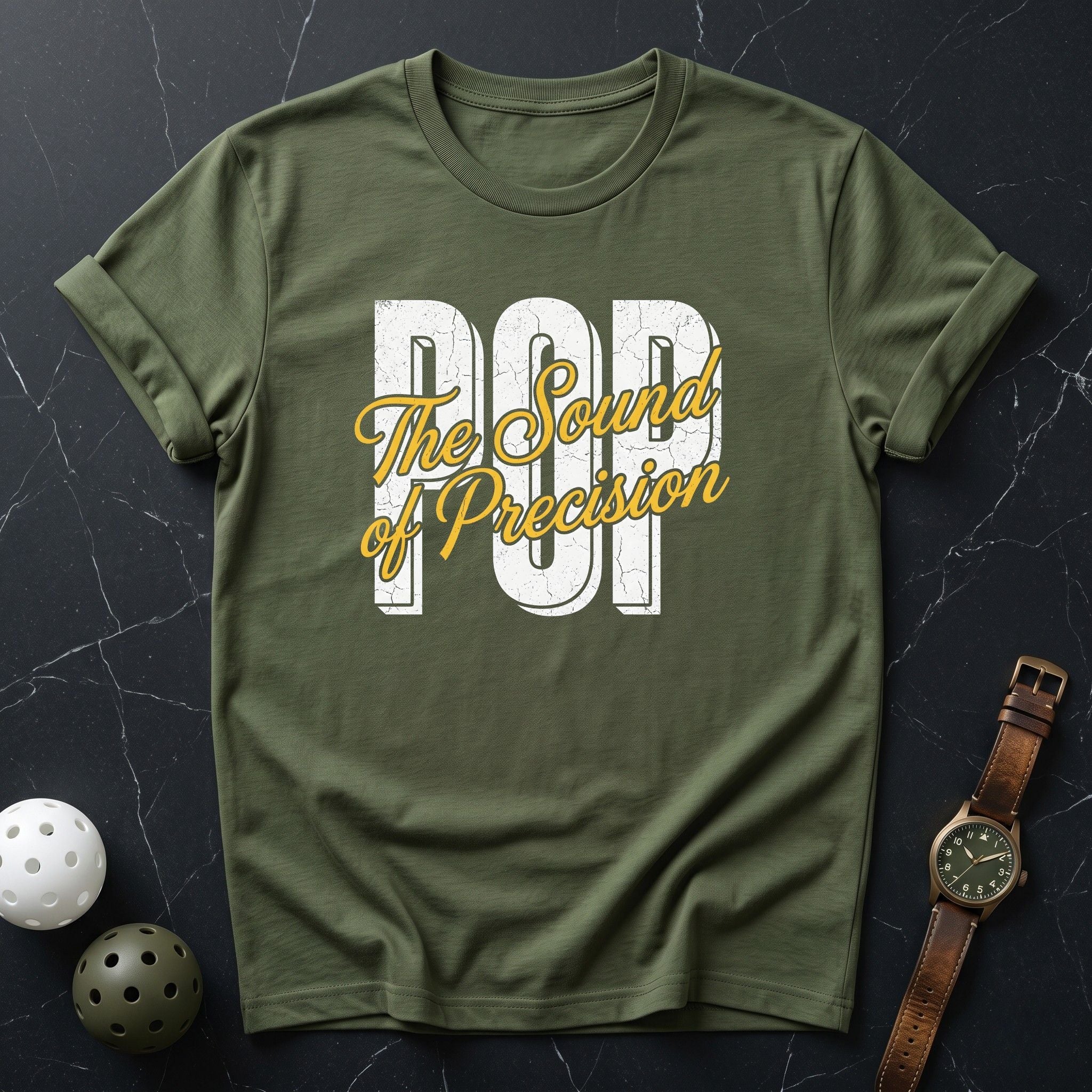 POP The Sound Of Precision Tee - Dink it Shop