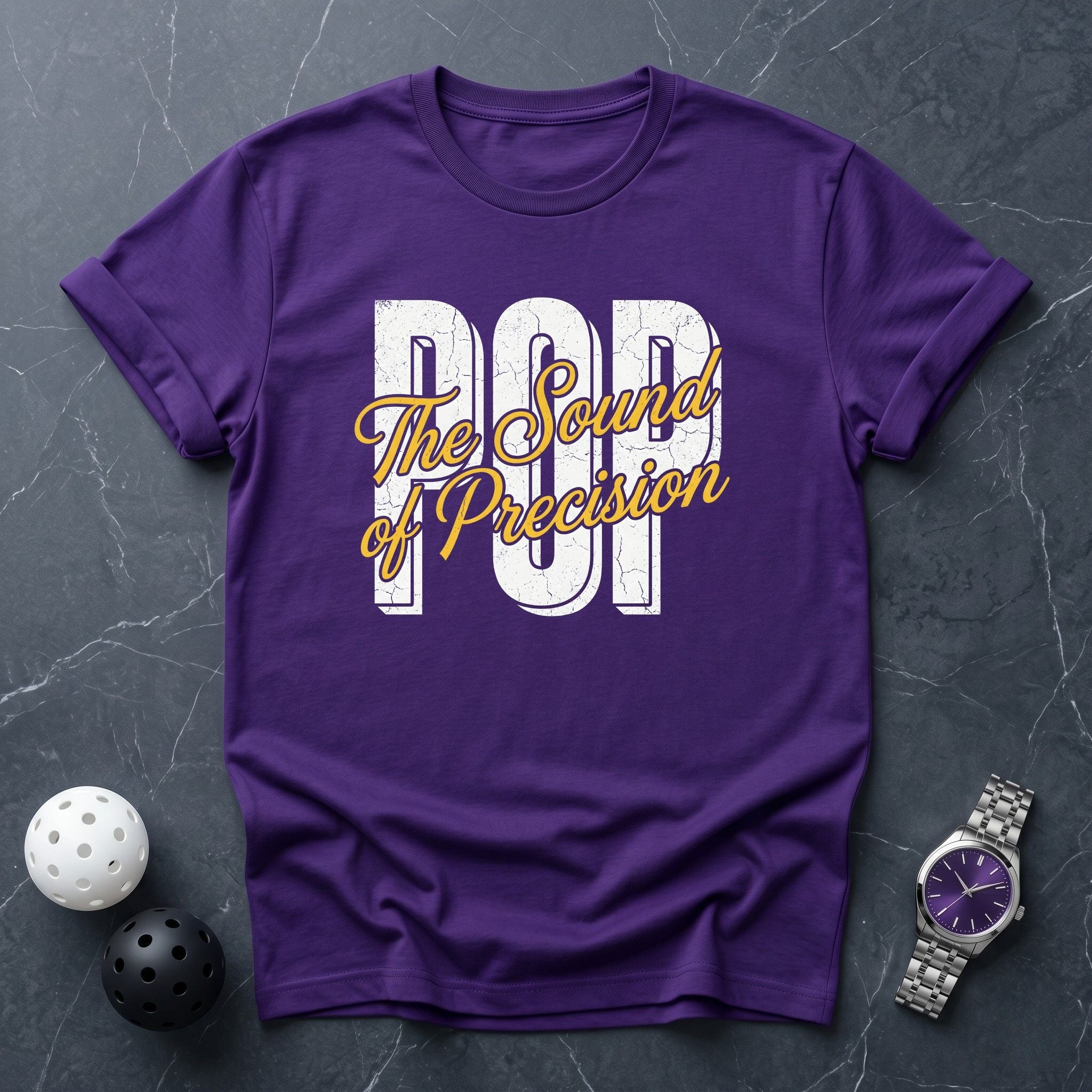 POP The Sound Of Precision Tee - Dink it Shop
