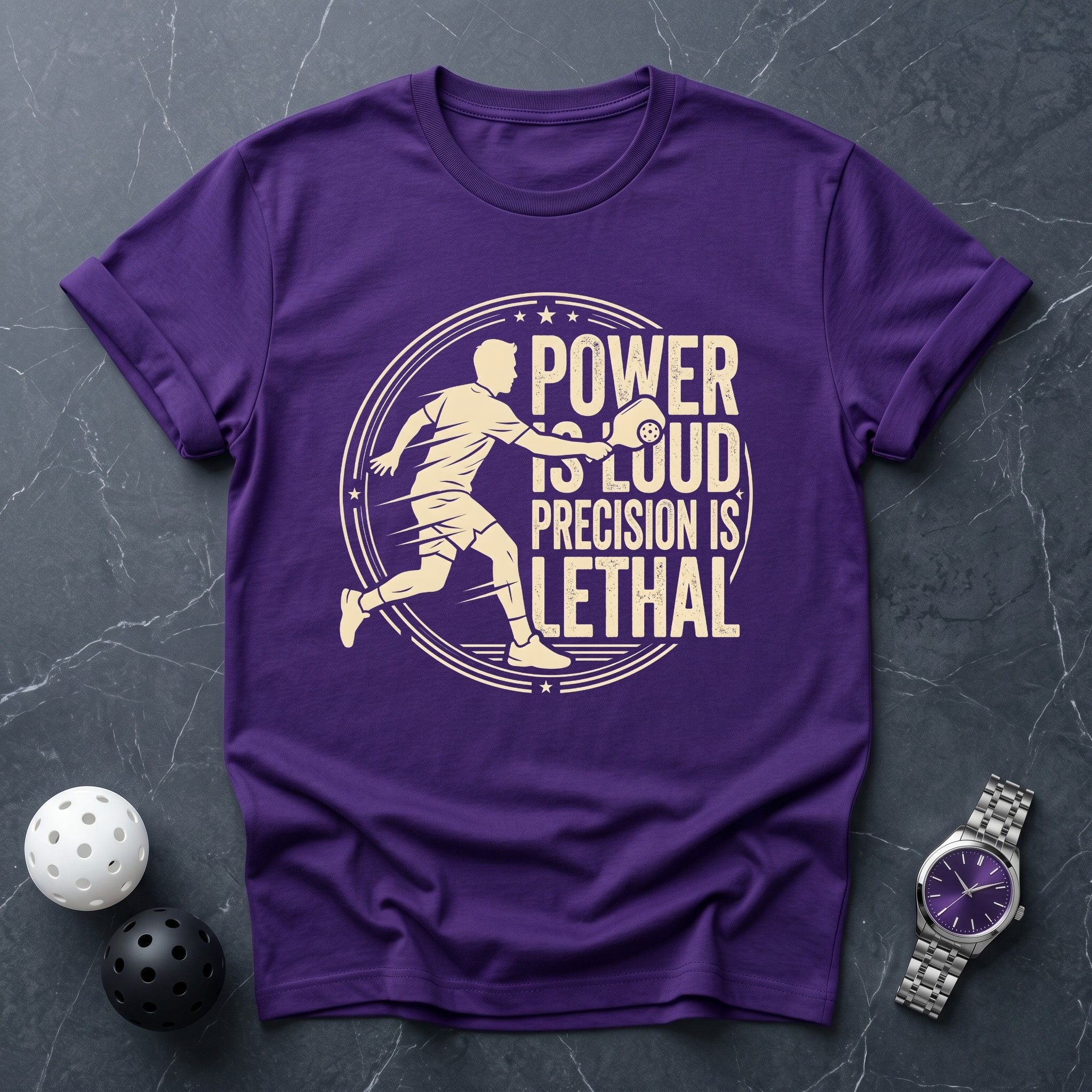 Precision is Lethal Tee - Dink it Shop