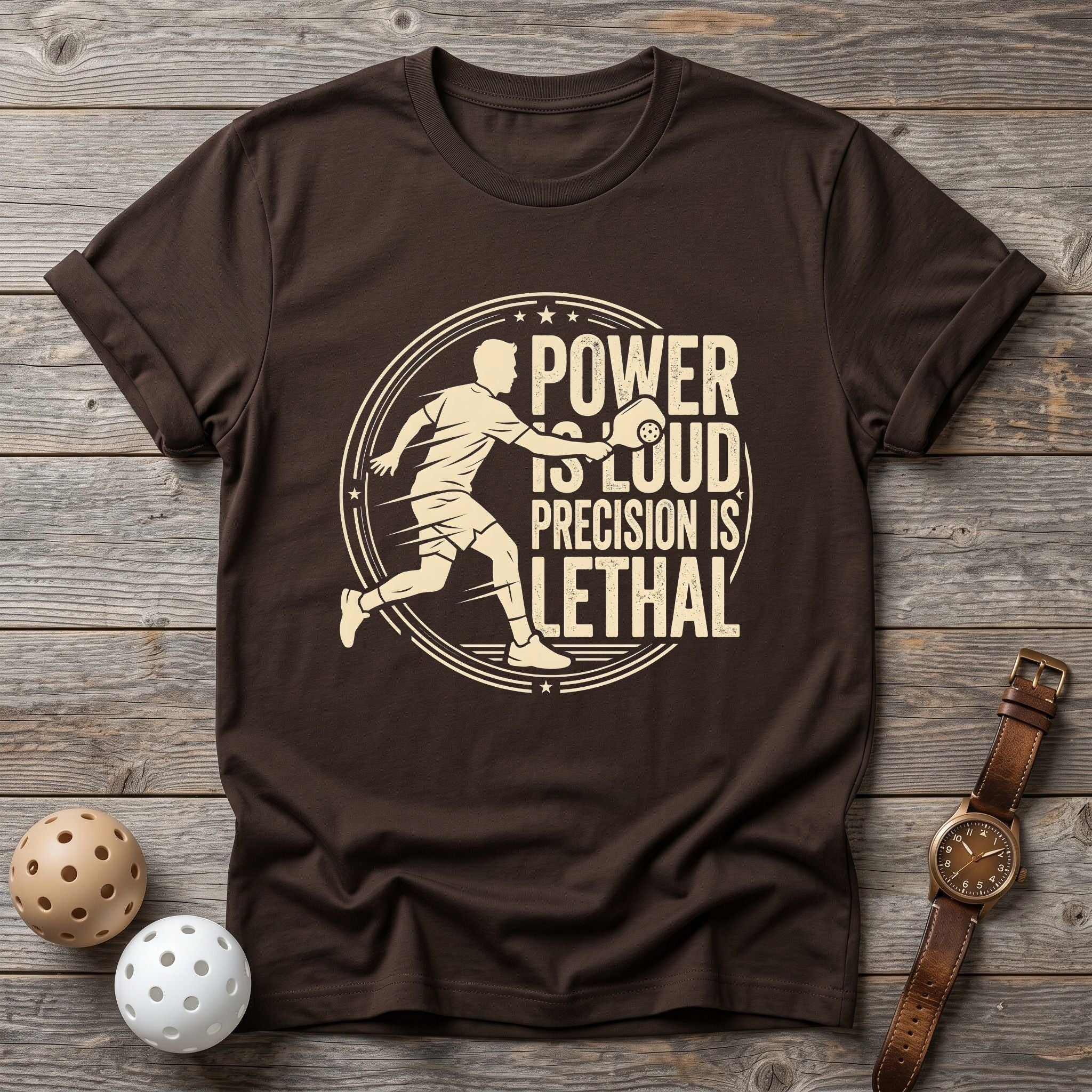 Precision is Lethal Tee - Dink it Shop
