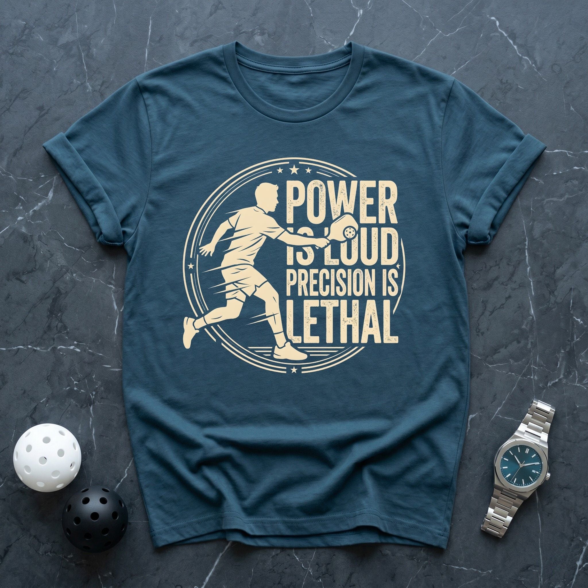Precision is Lethal Tee - Dink it Shop