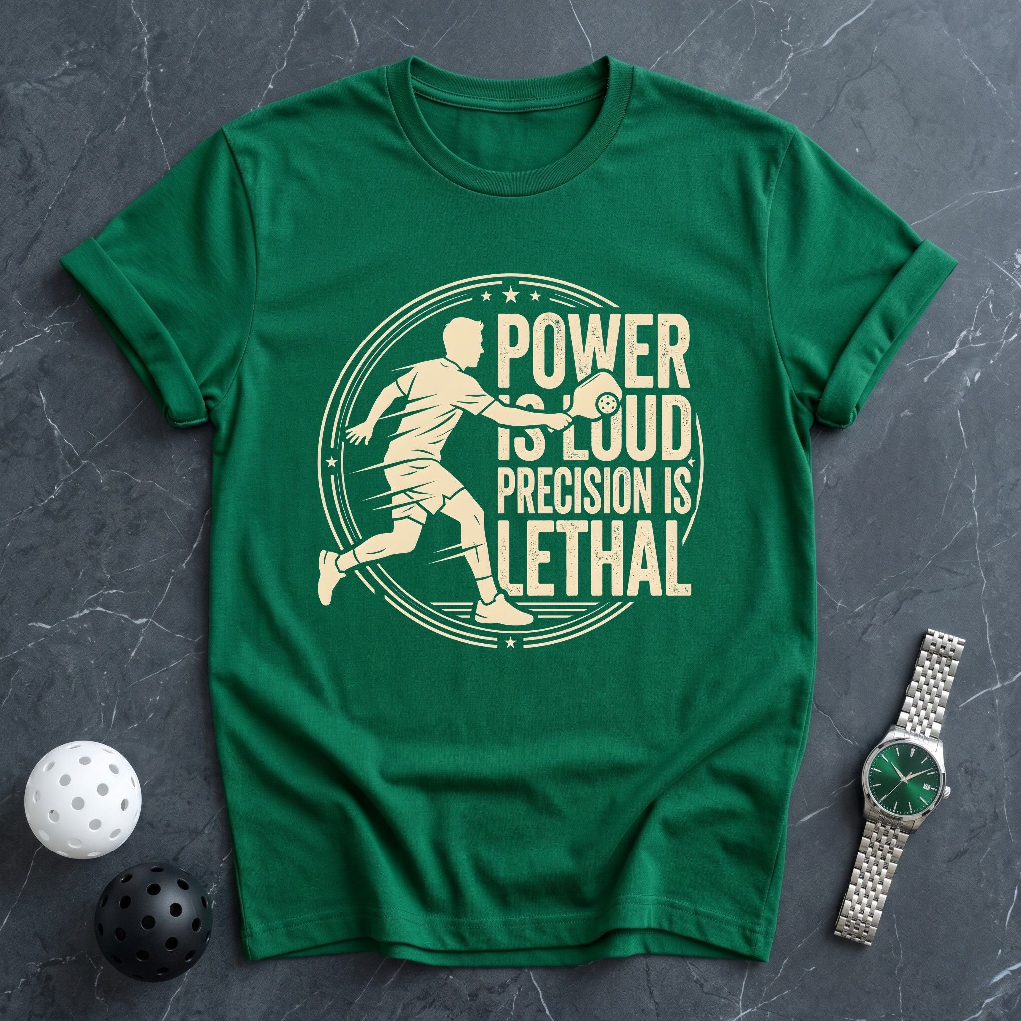 Precision is Lethal Tee - Dink it Shop