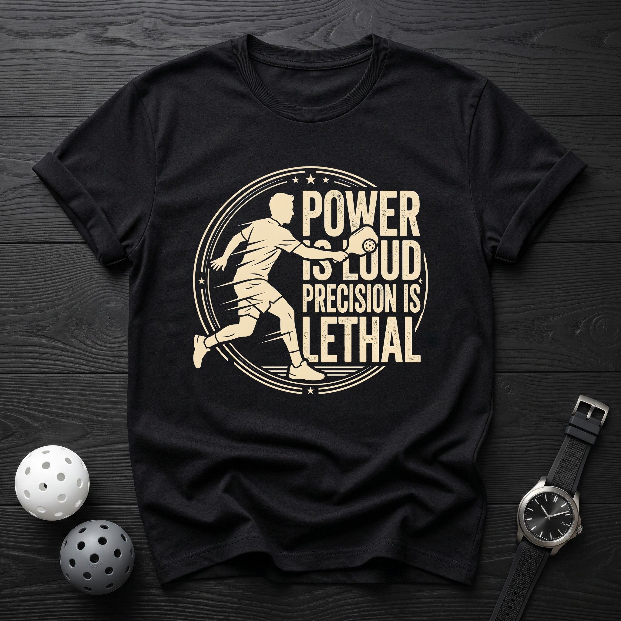 Precision is Lethal Tee - Dink it Shop