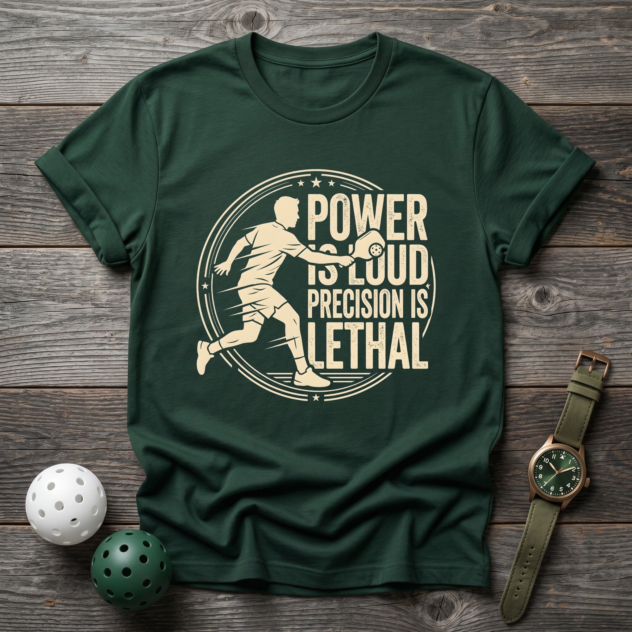 Precision is Lethal Tee - Dink it Shop