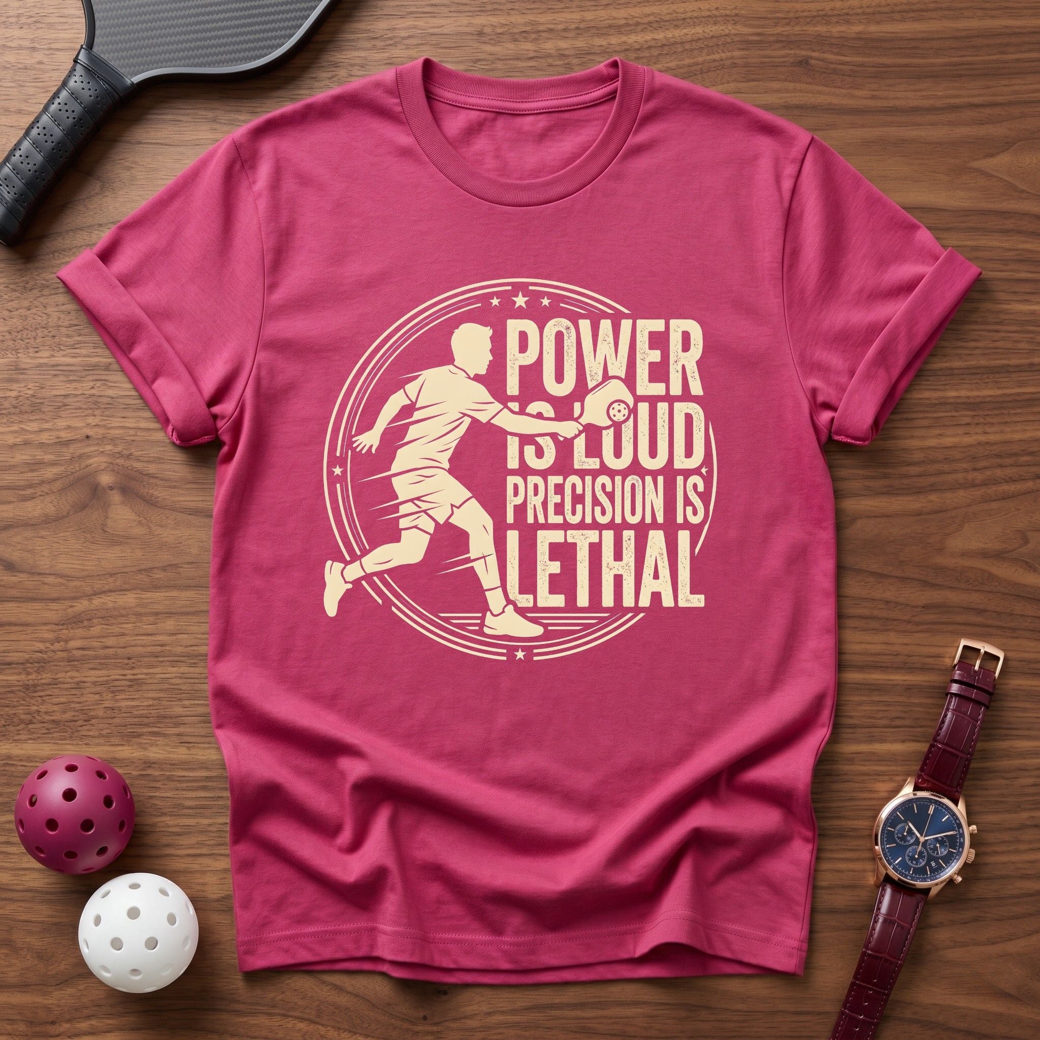 Precision is Lethal Tee - Dink it Shop