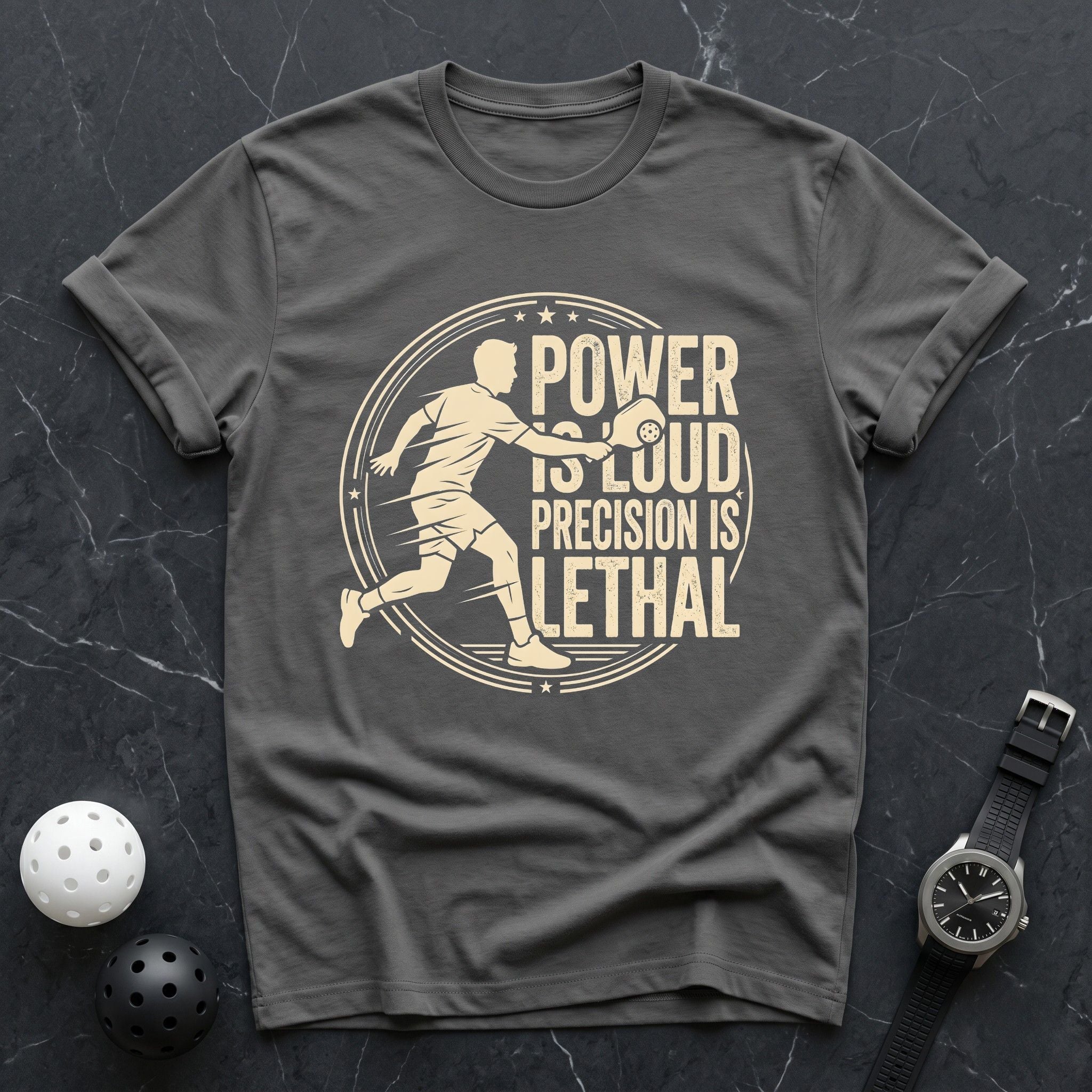 Precision is Lethal Tee - Dink it Shop