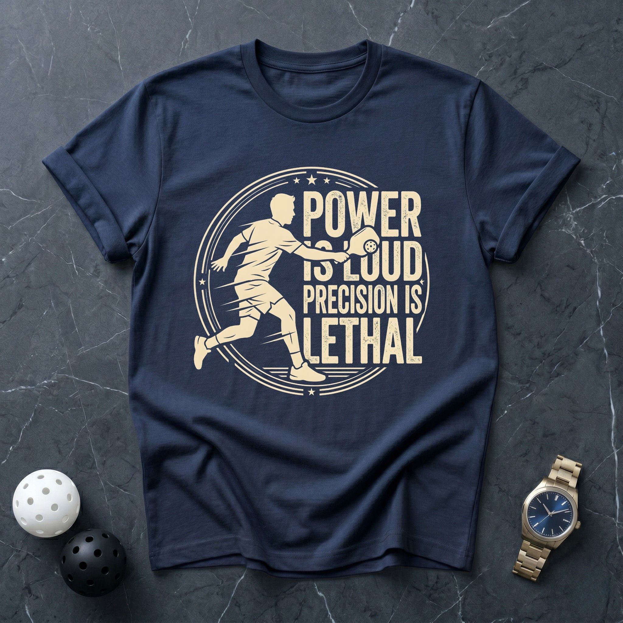 Precision is Lethal Tee - Dink it Shop