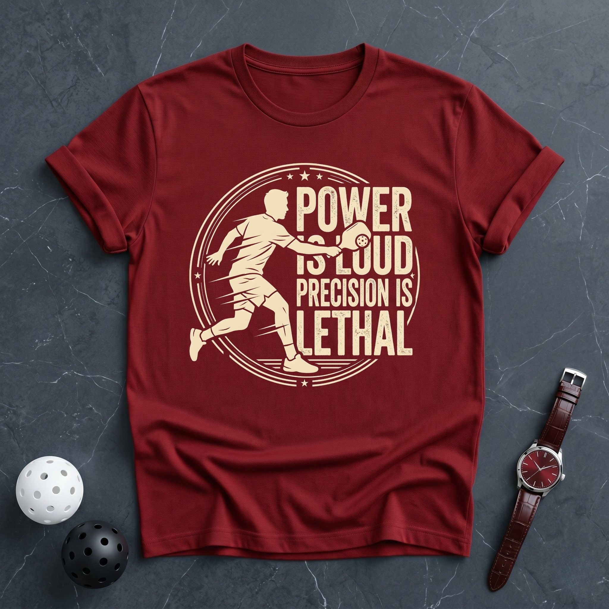 Precision is Lethal Tee - Dink it Shop