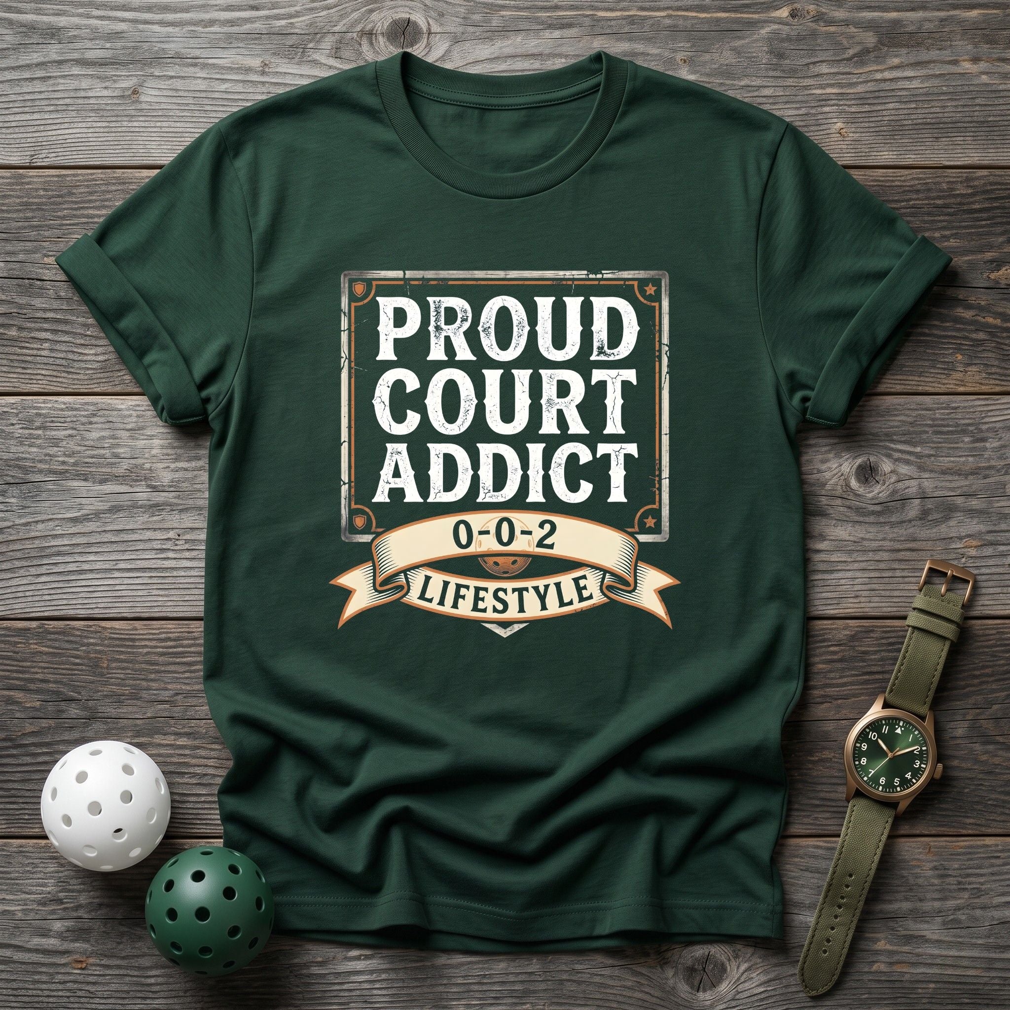 Proud Court Addict Tee - Dink it Shop