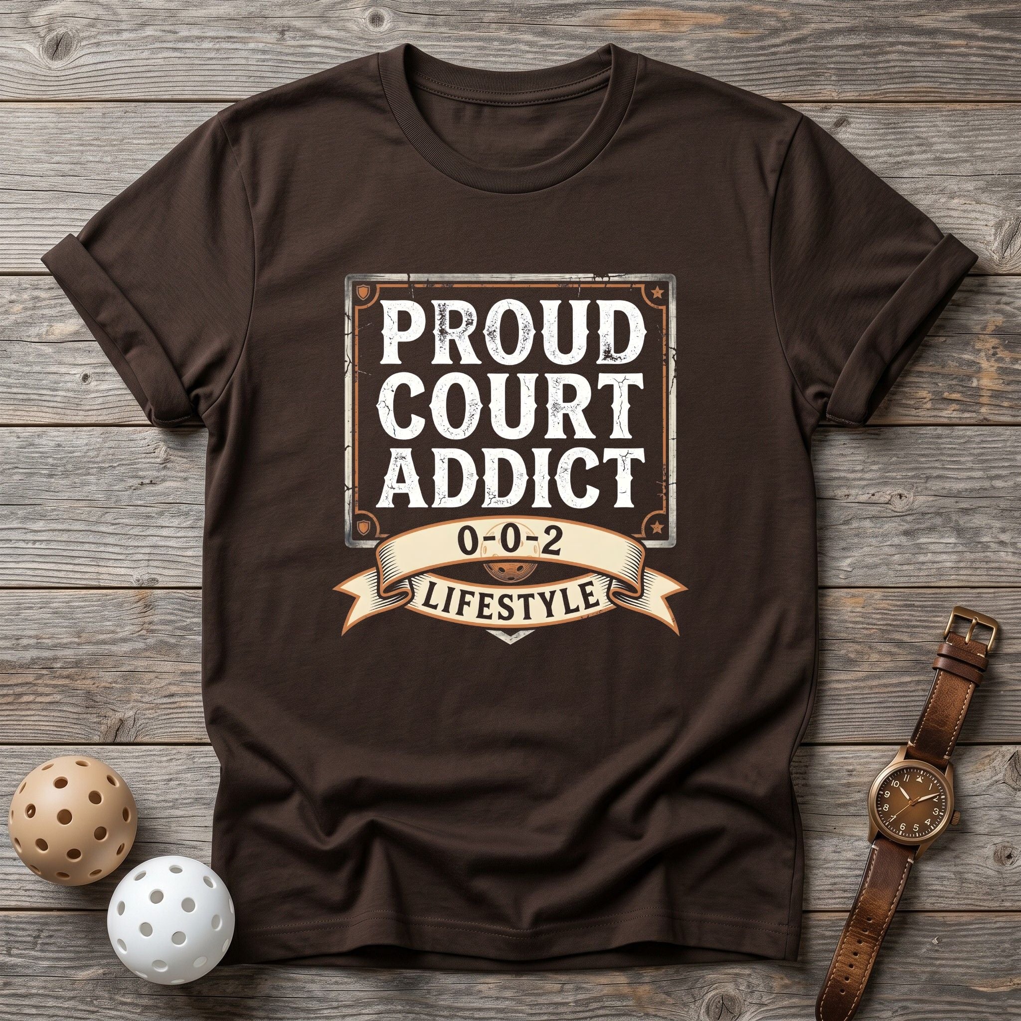 Proud Court Addict Tee - Dink it Shop