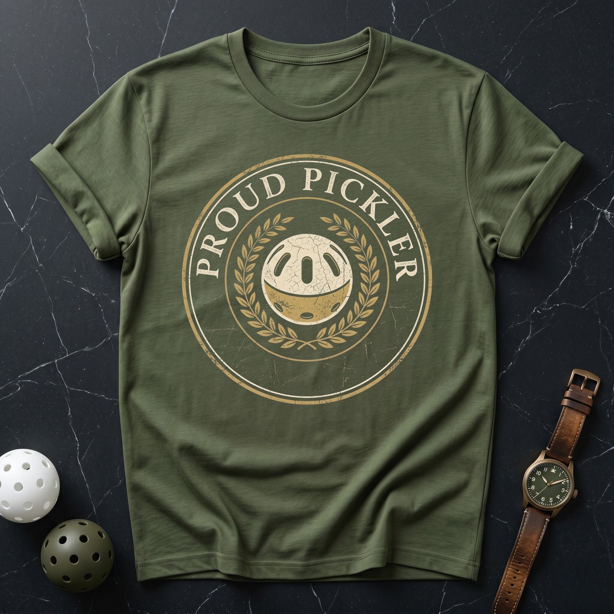 Proud Pickler Badge Tee - Dink it Shop
