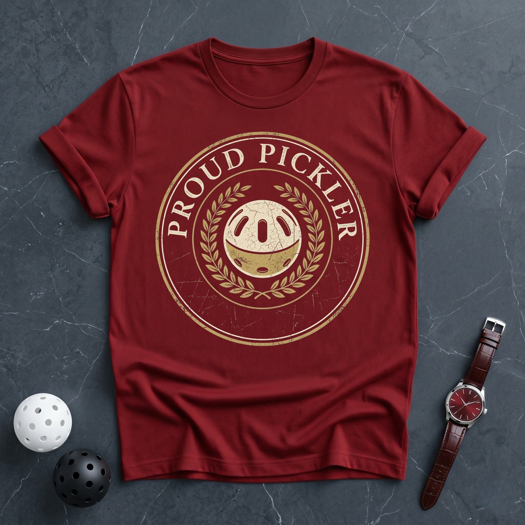Proud Pickler Badge Tee - Dink it Shop