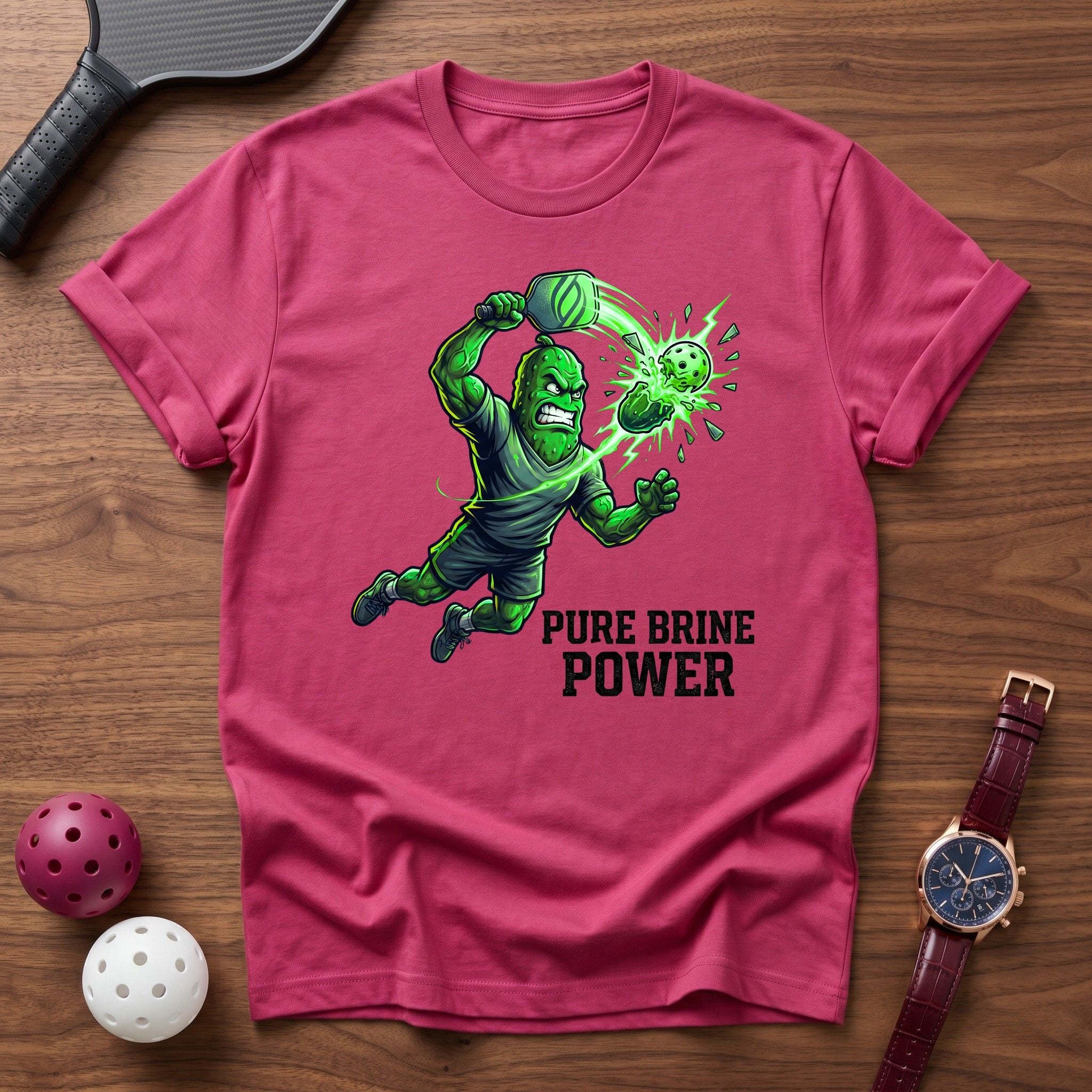 Pure Brine Power Pickle Tee - Dink it Shop