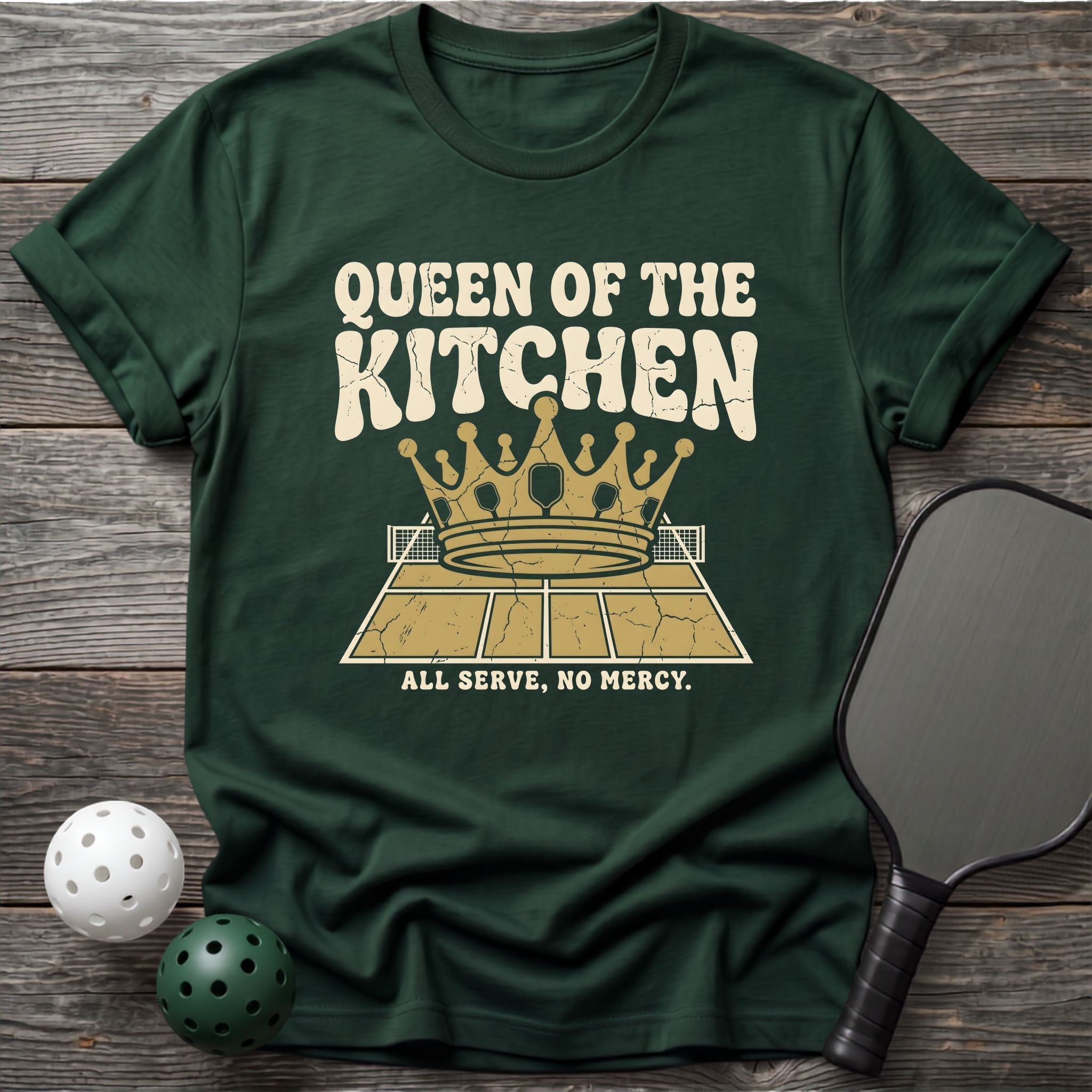 Queen Of The Kitchen Tee - Dink it Shop