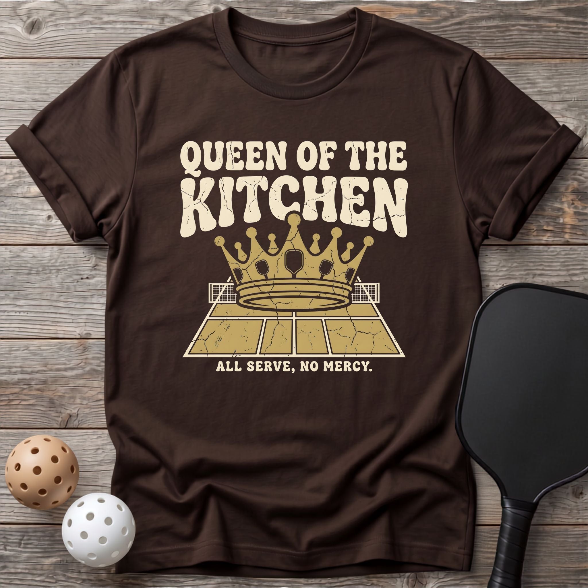 Queen Of The Kitchen Tee - Dink it Shop