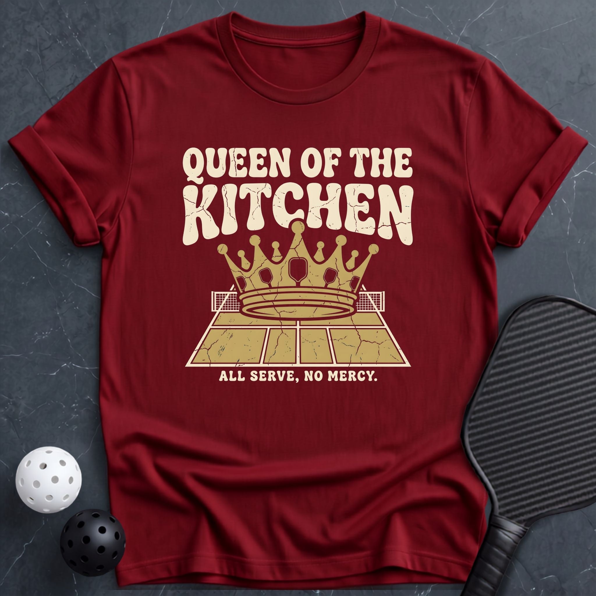 Queen Of The Kitchen Tee - Dink it Shop