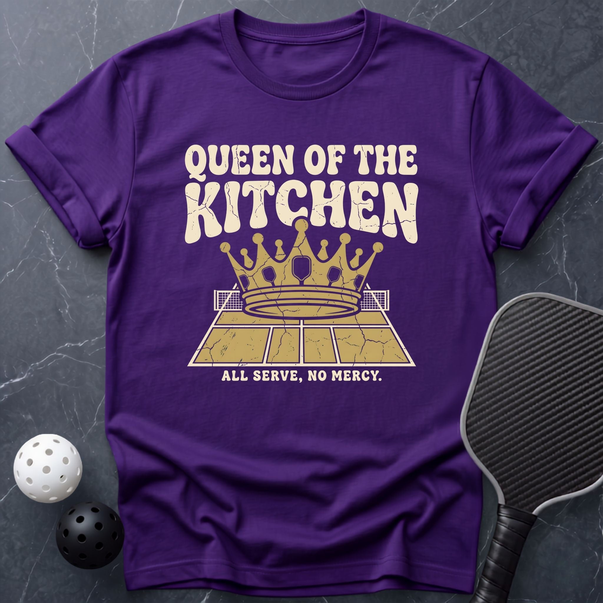 Queen Of The Kitchen Tee - Dink it Shop