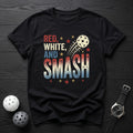 Red White Smash Tee - Dink it Shop
