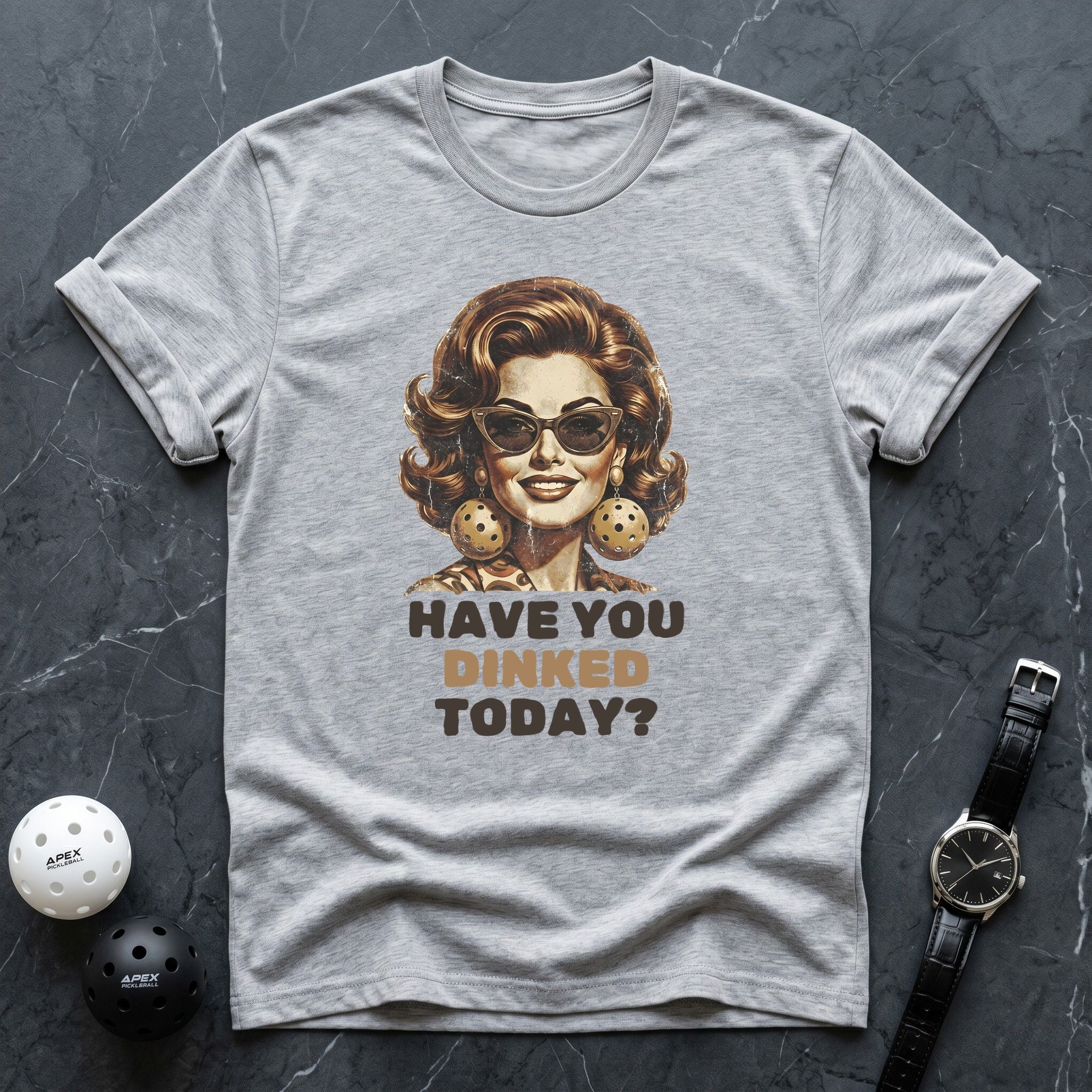 Retro Queen Tee - Dink it Shop