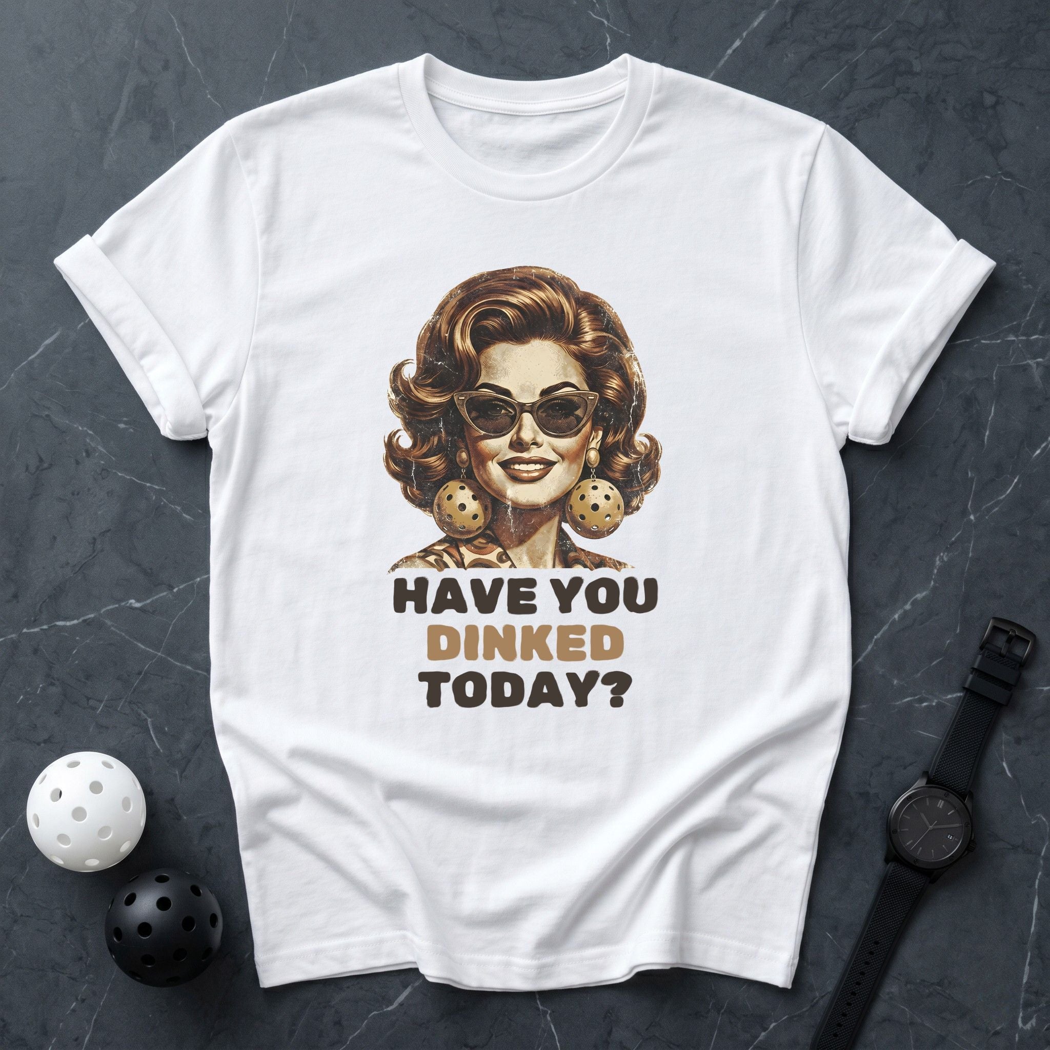 Retro Queen Tee - Dink it Shop