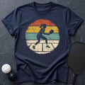 Retro Sunset Pickleball Girl Tee - Dink it Shop