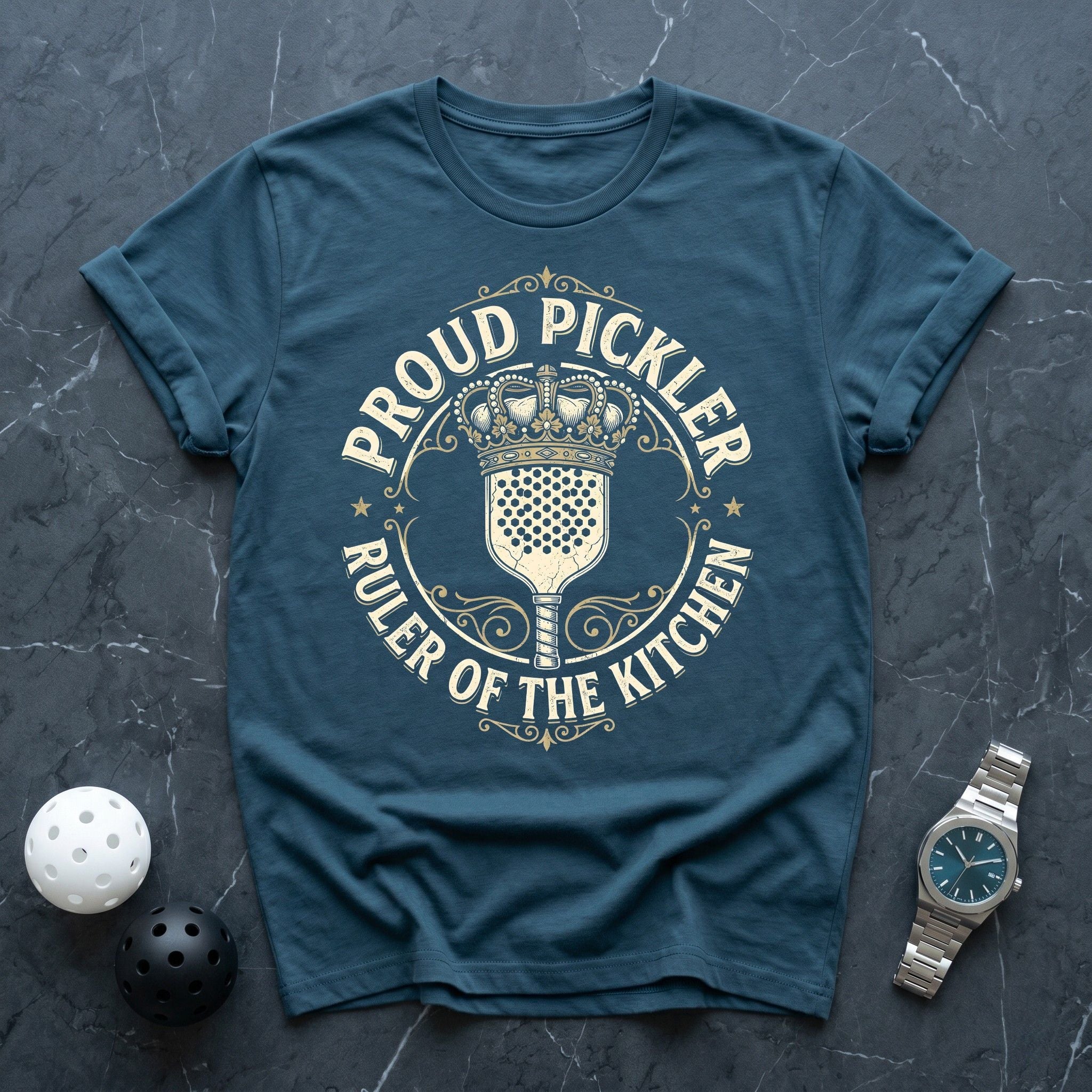 Ruler Of The Kitchen Tee - Dink it Shop