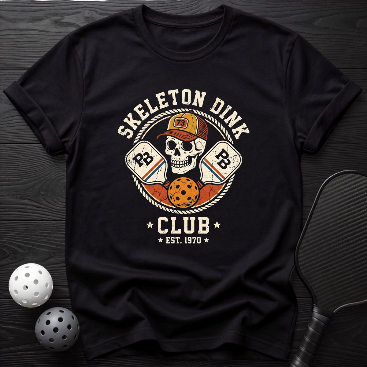 Skeleton Dink Tee - Dink it Shop