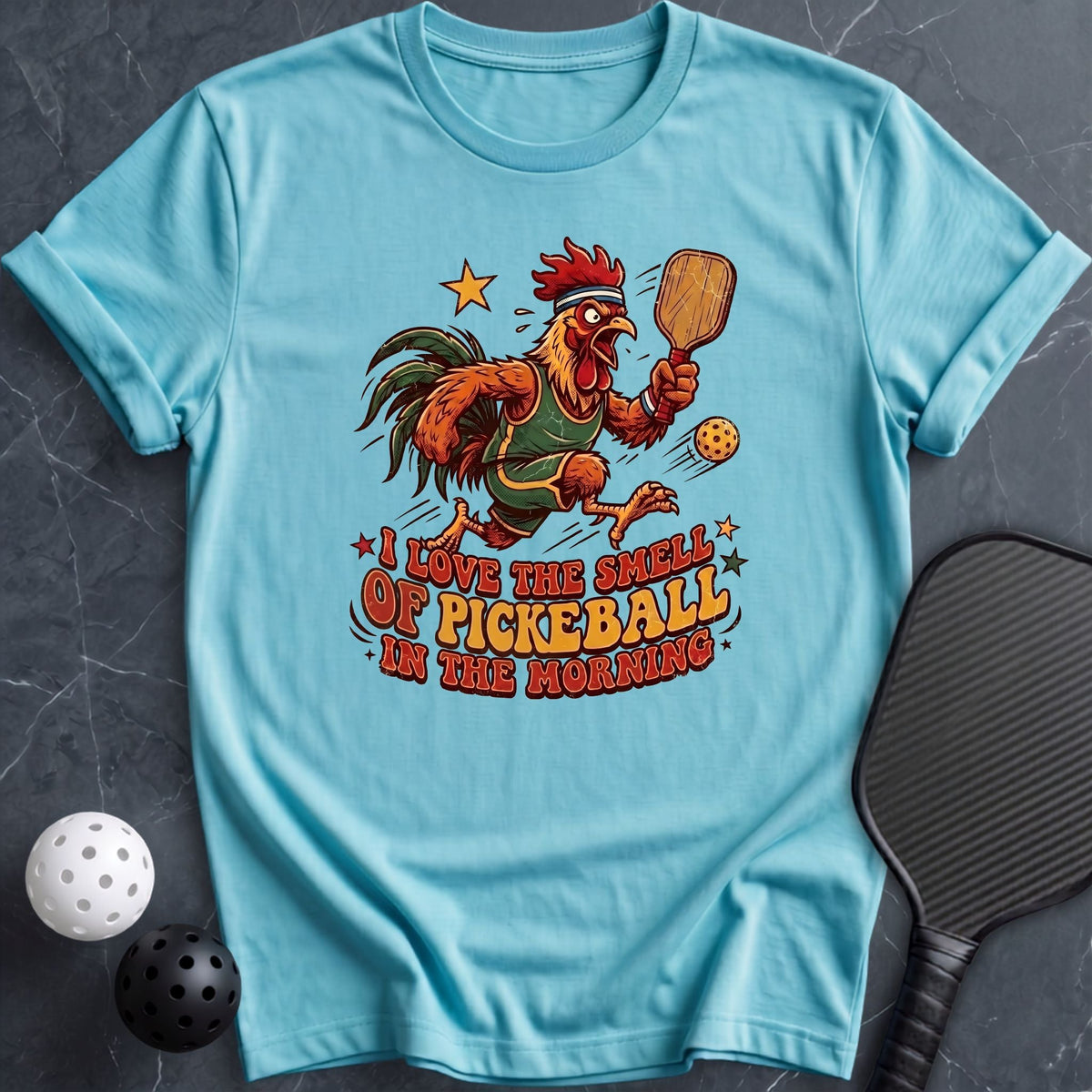 Smell Of Pickleball Tee - Dink it Shop