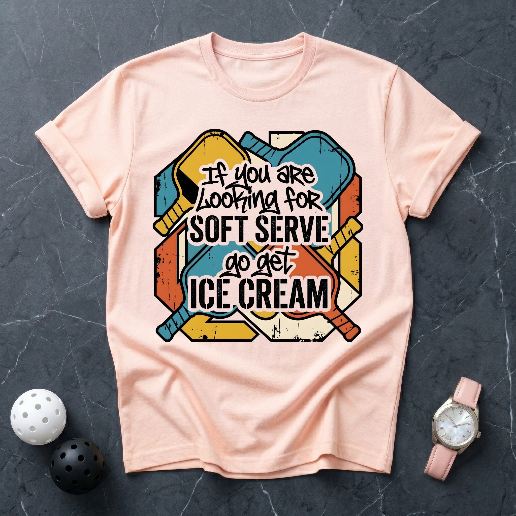 Soft Serve Go Get Ice Cream Tee - Dink it Shop
