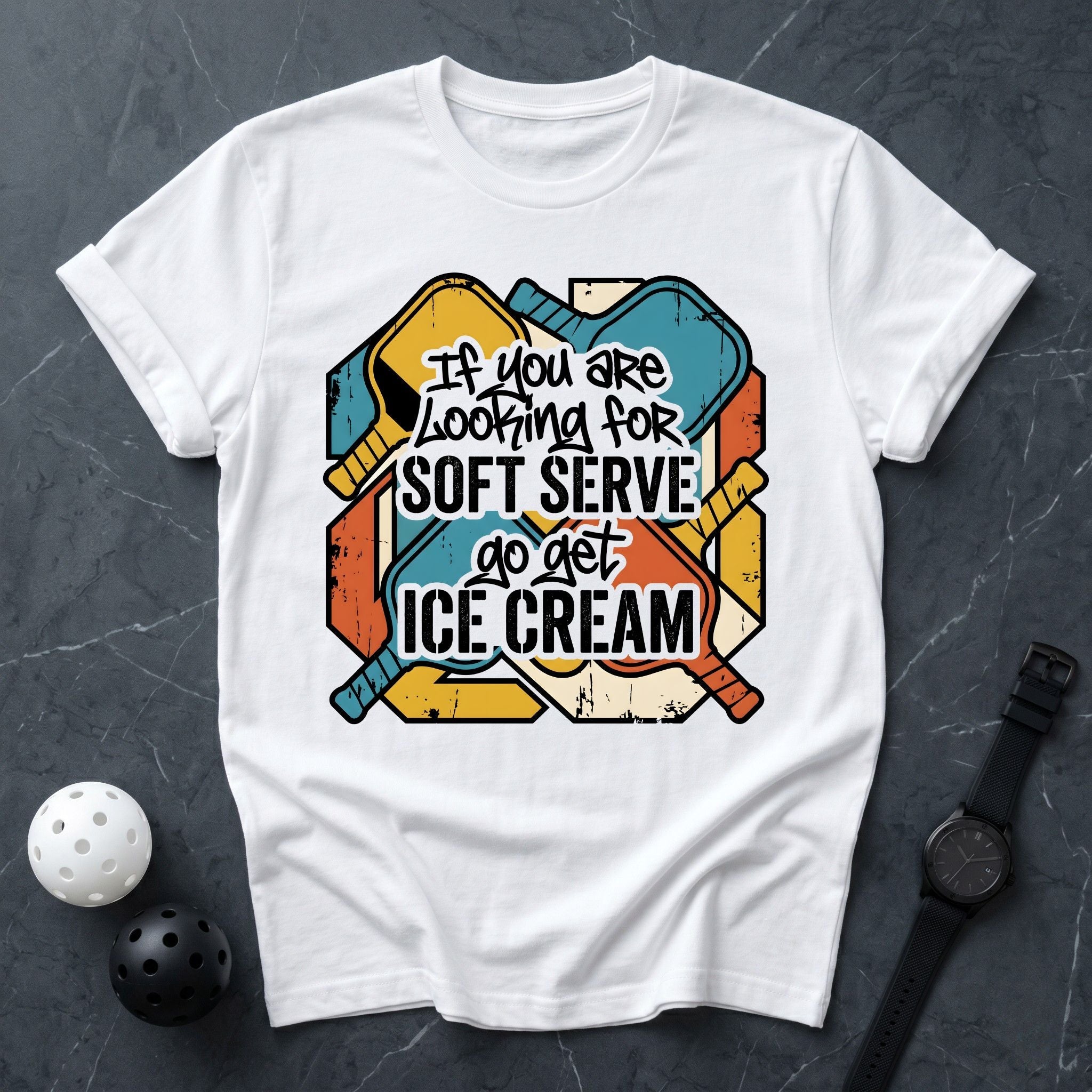 Soft Serve Go Get Ice Cream Tee - Dink it Shop