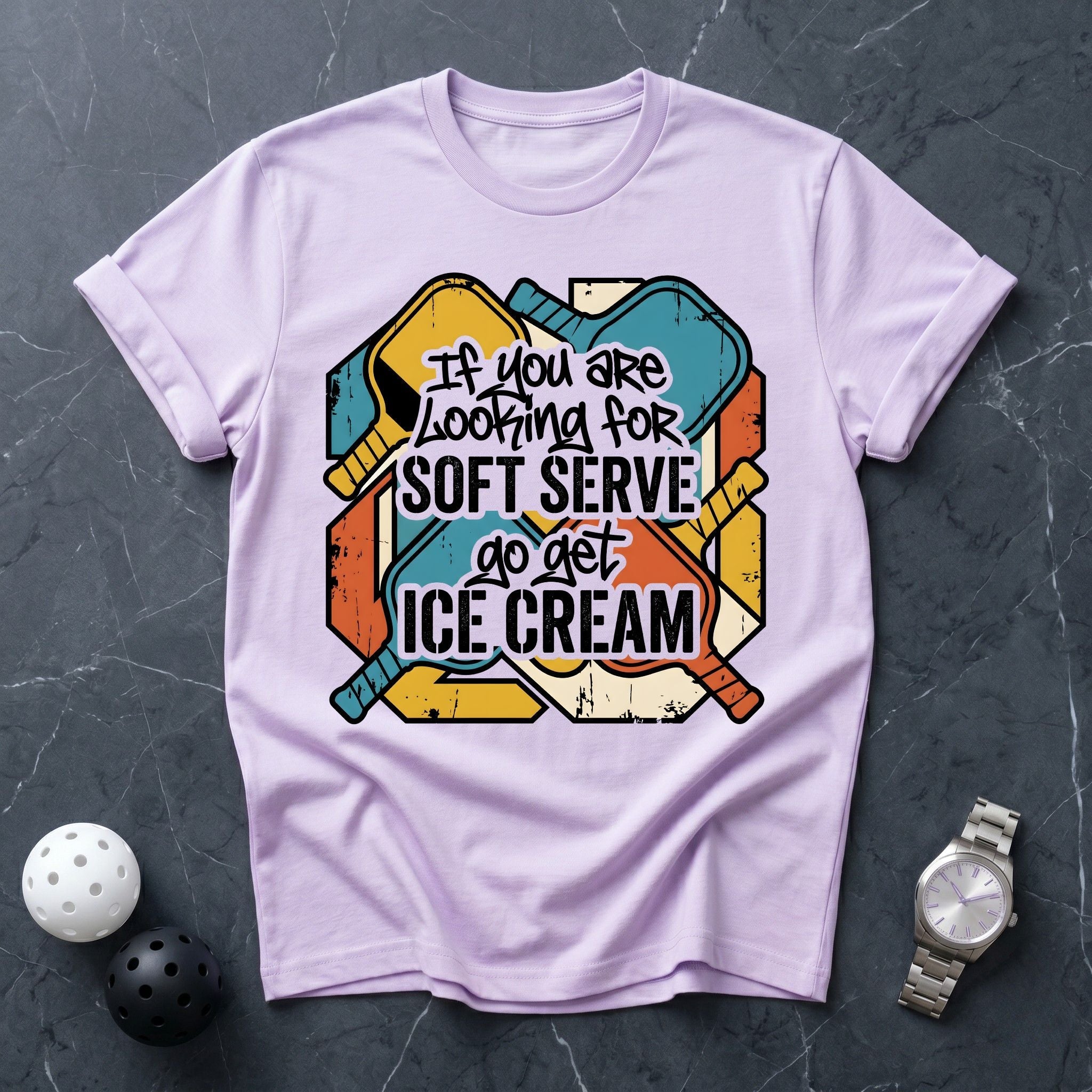 Soft Serve Go Get Ice Cream Tee - Dink it Shop