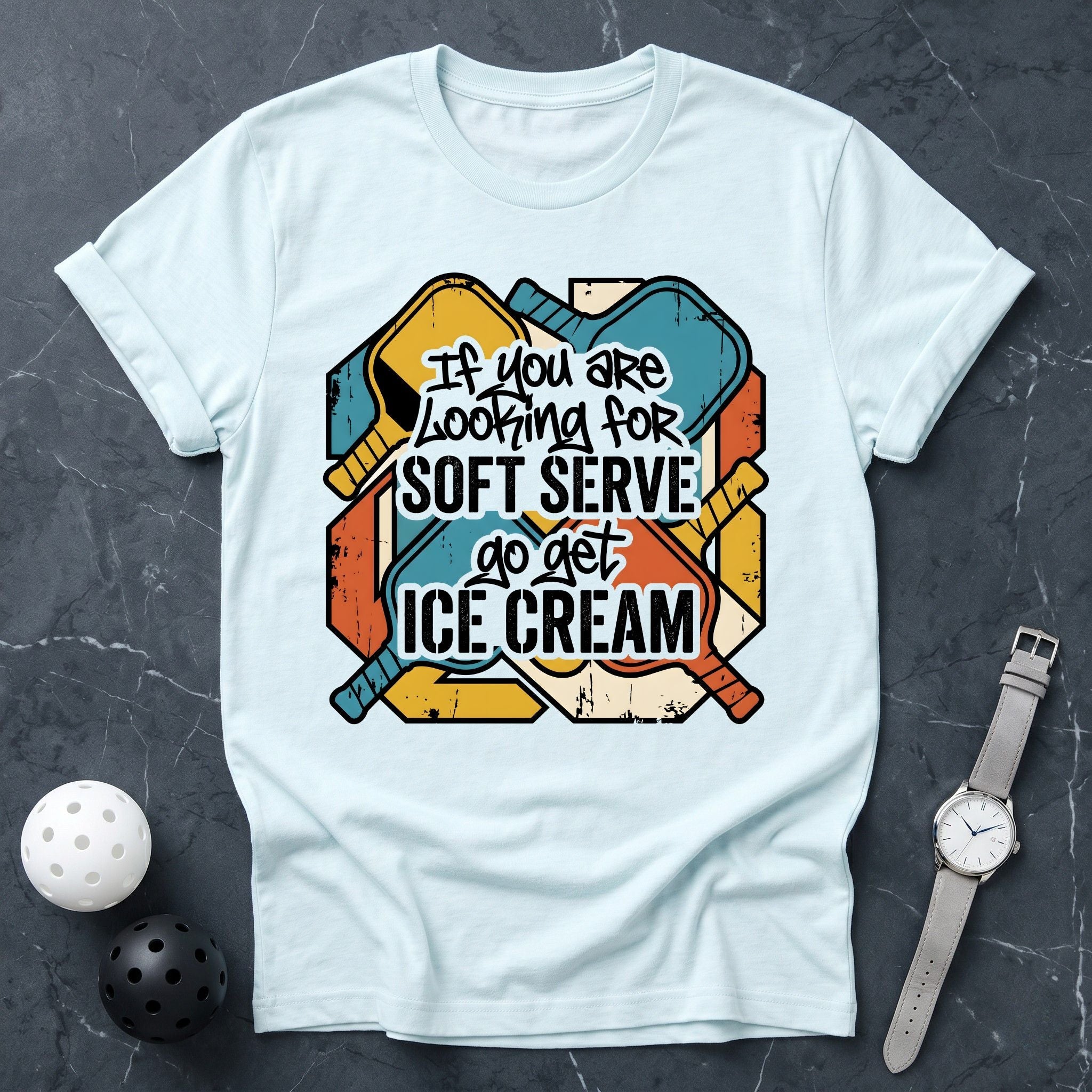 Soft Serve Go Get Ice Cream Tee - Dink it Shop