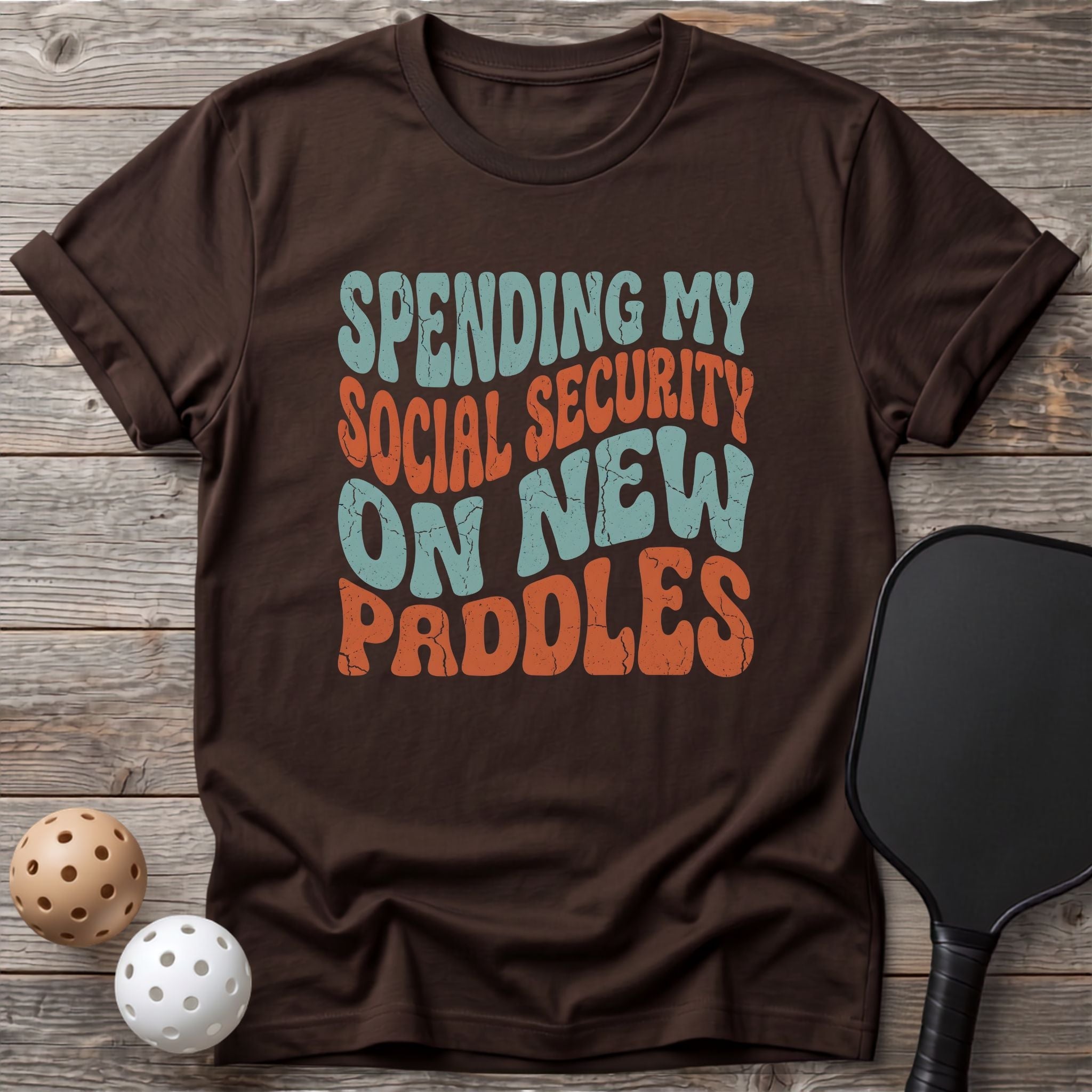 Spending My Social Security Tee - Dink it Shop
