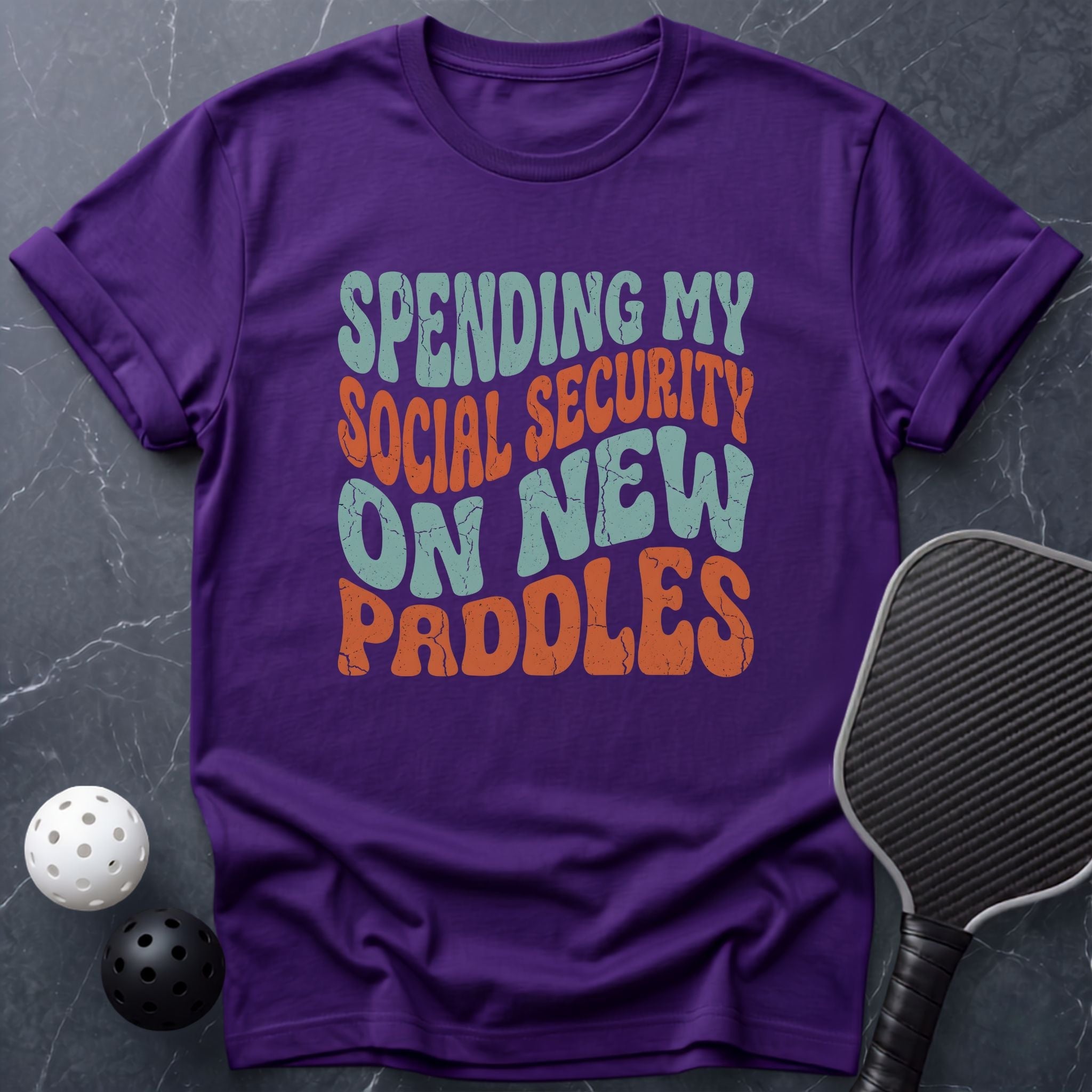 Spending My Social Security Tee - Dink it Shop