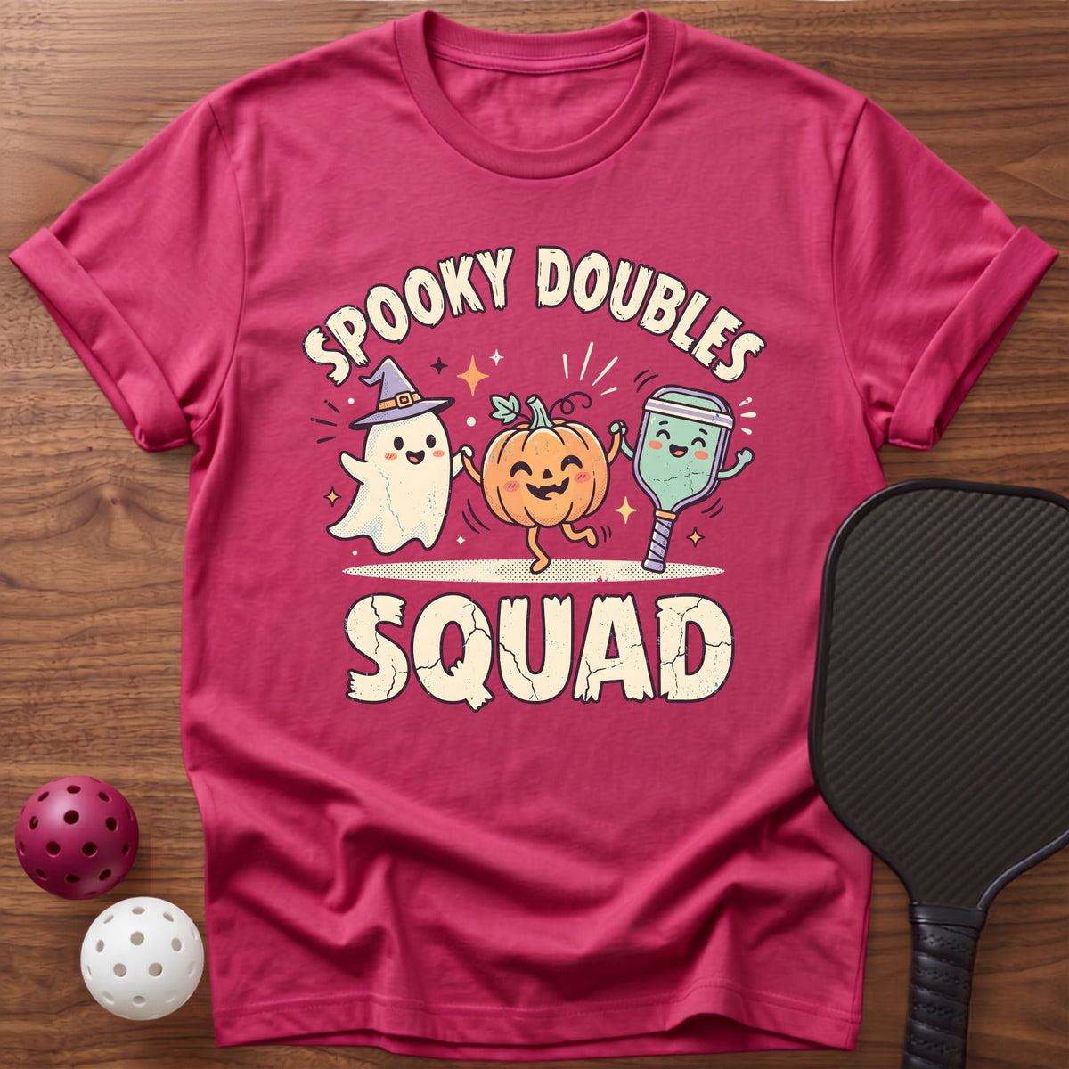 Spooky Doubles Squad Tee - Dink it Shop
