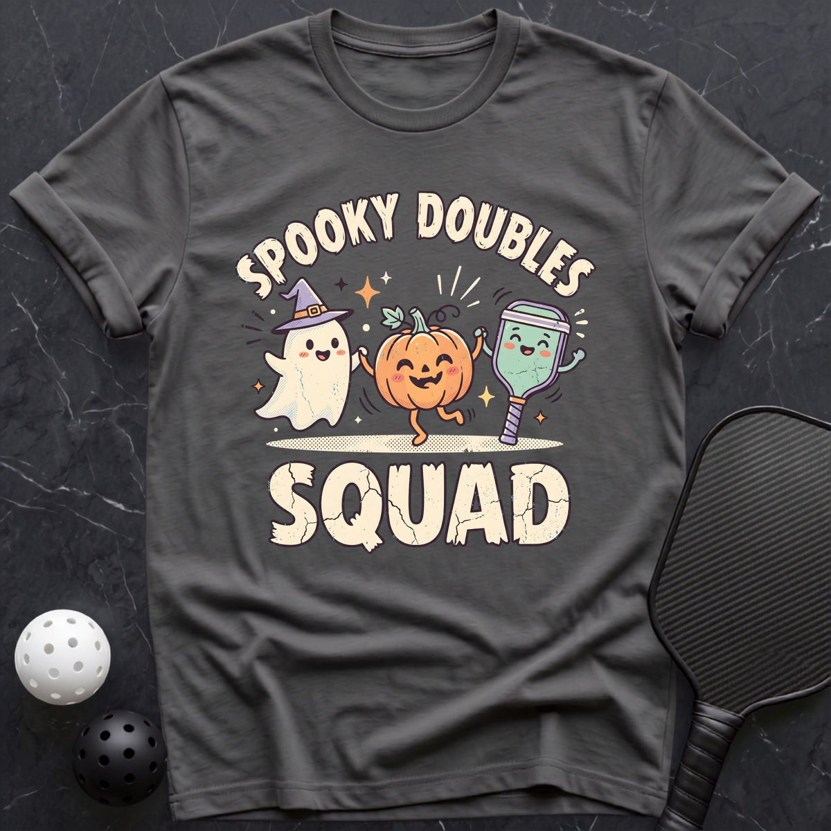 Spooky Doubles Squad Tee - Dink it Shop