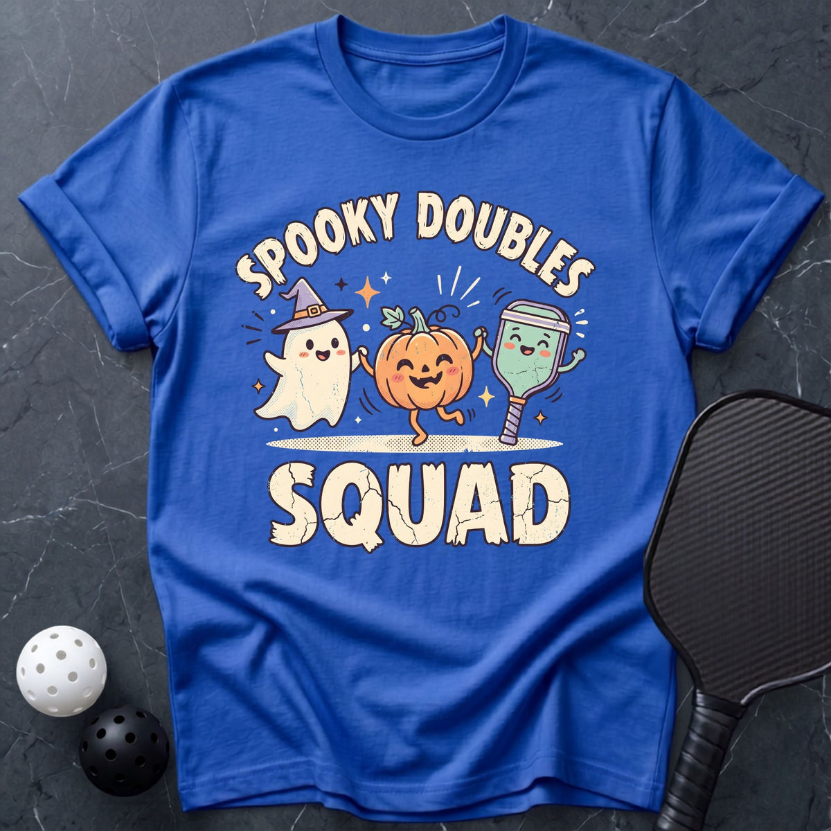 Spooky Doubles Squad Tee - Dink it Shop