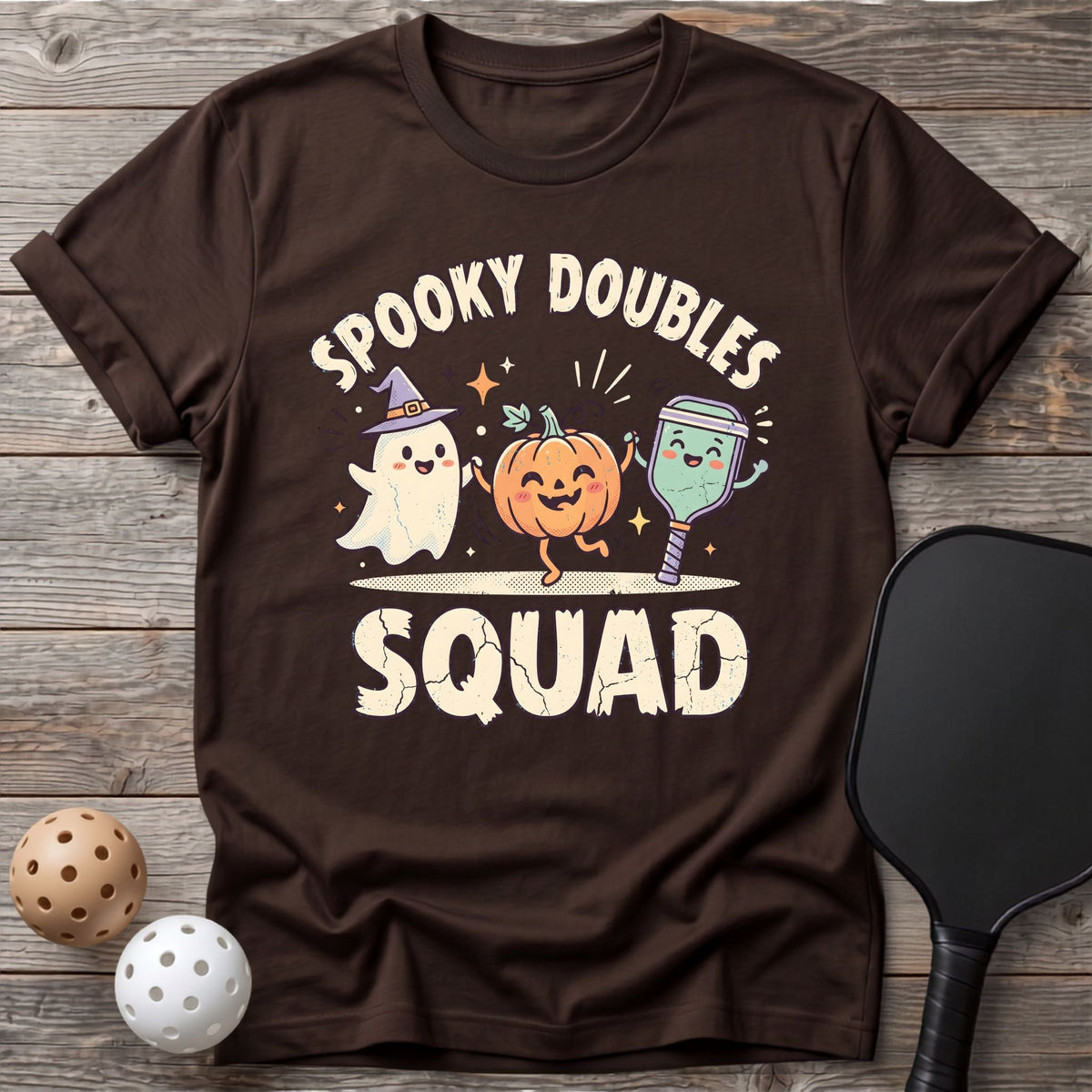 Spooky Doubles Squad Tee - Dink it Shop