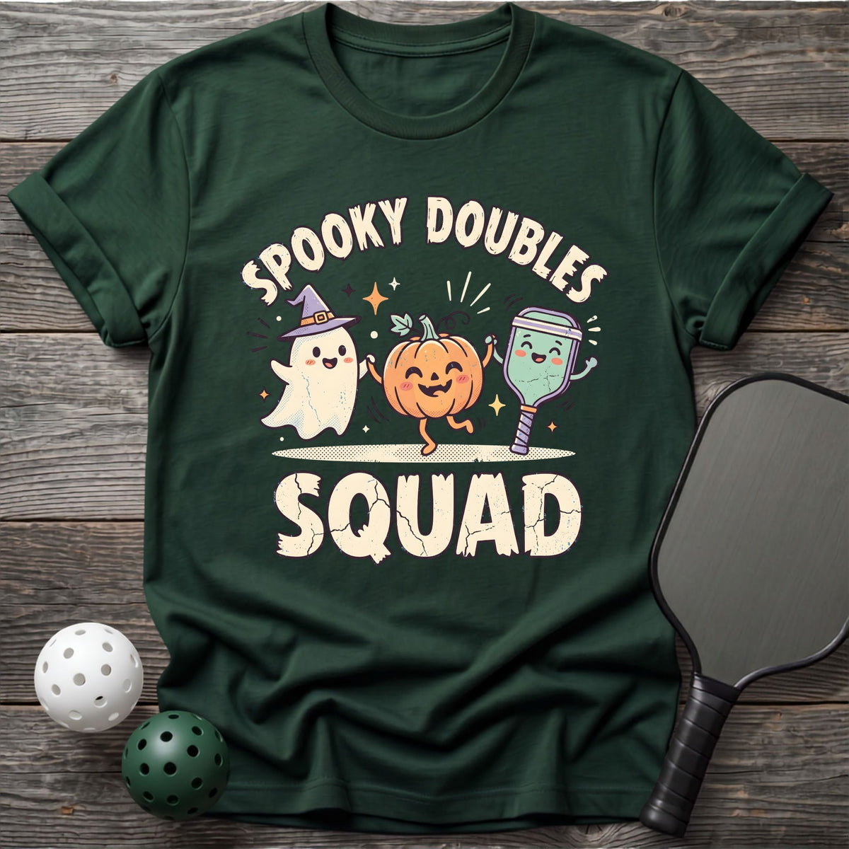 Spooky Doubles Squad Tee - Dink it Shop