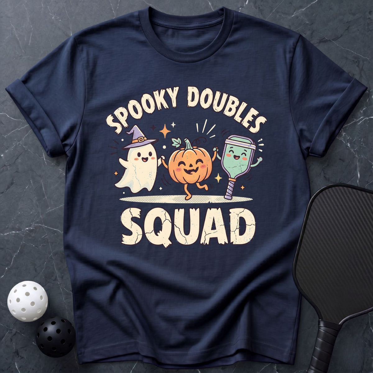Spooky Doubles Squad Tee - Dink it Shop