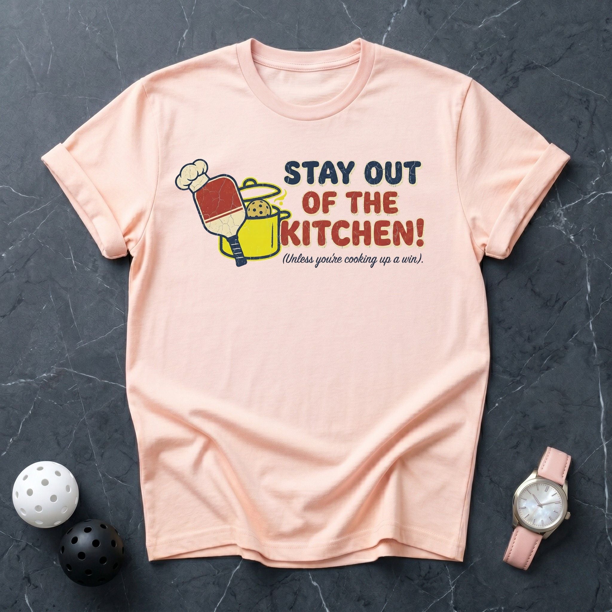 Stay Out Of The Kitchen Chef Tee - Dink it Shop