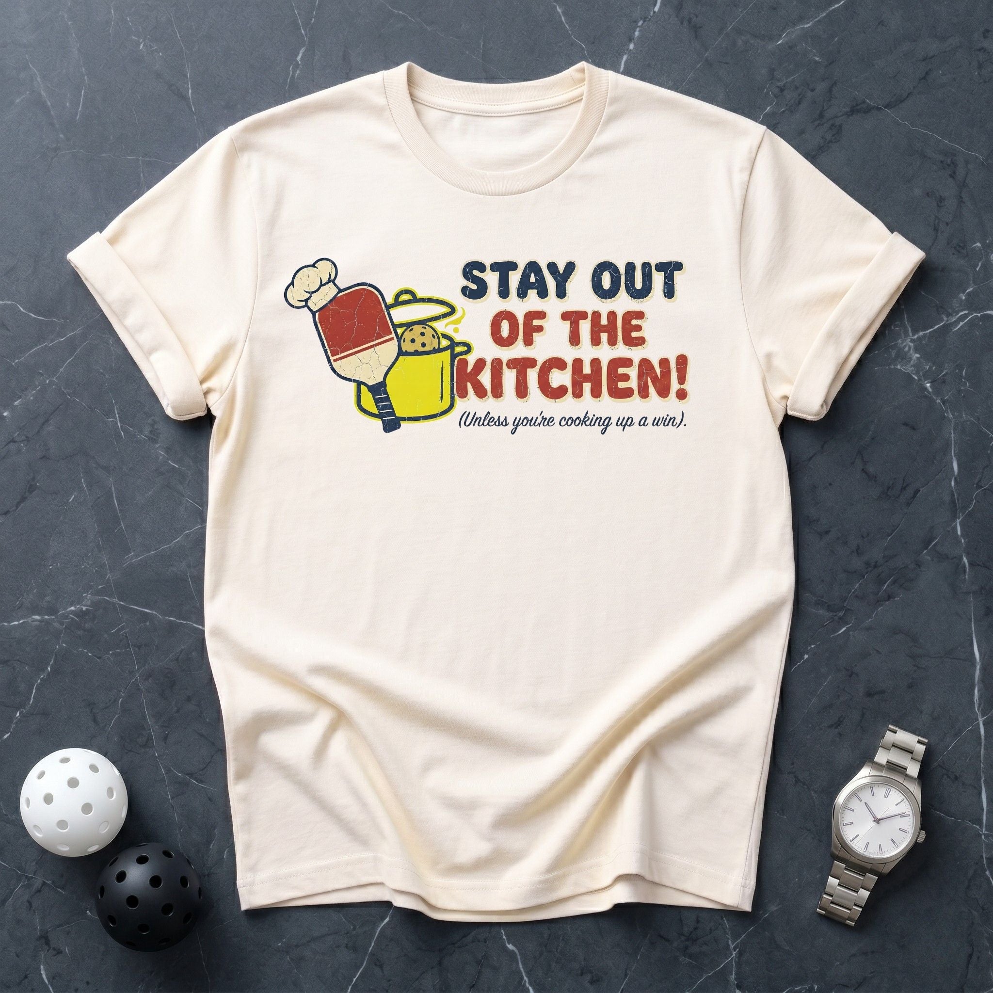 Stay Out Of The Kitchen Chef Tee - Dink it Shop