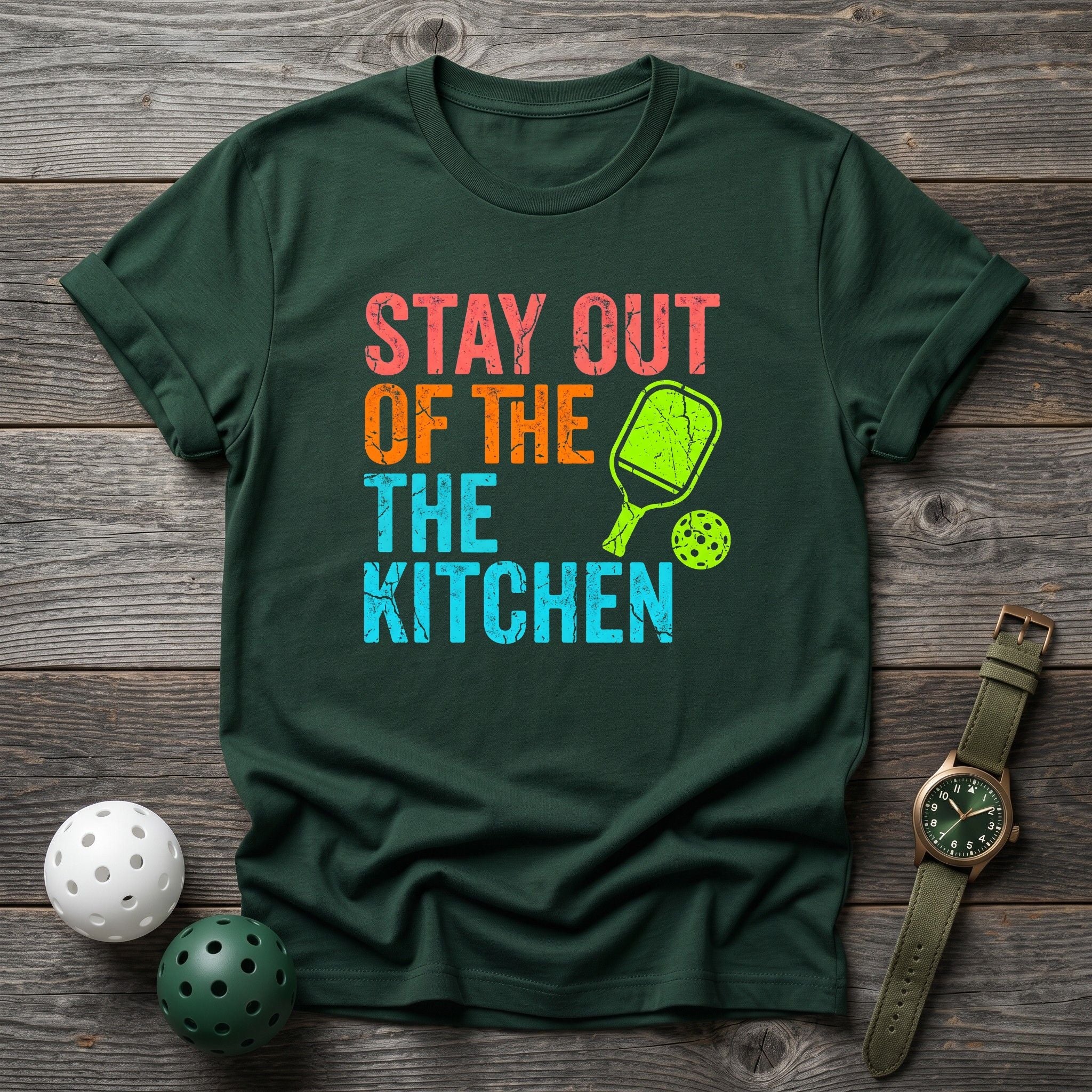 Stay Out Of The Kitchen+ Tee - Dink it Shop