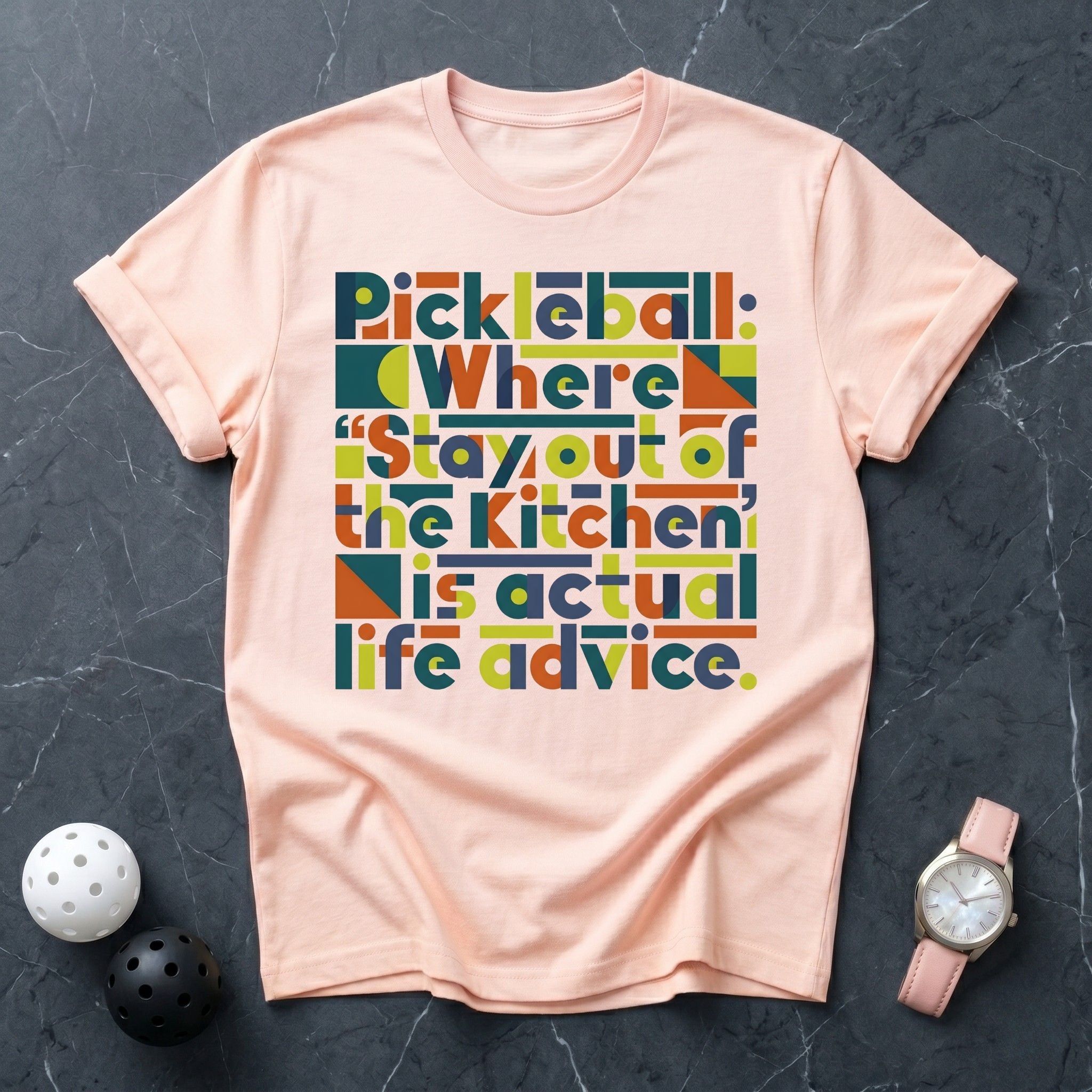 Stay Out Of The Kitchen Tee - Dink it Shop
