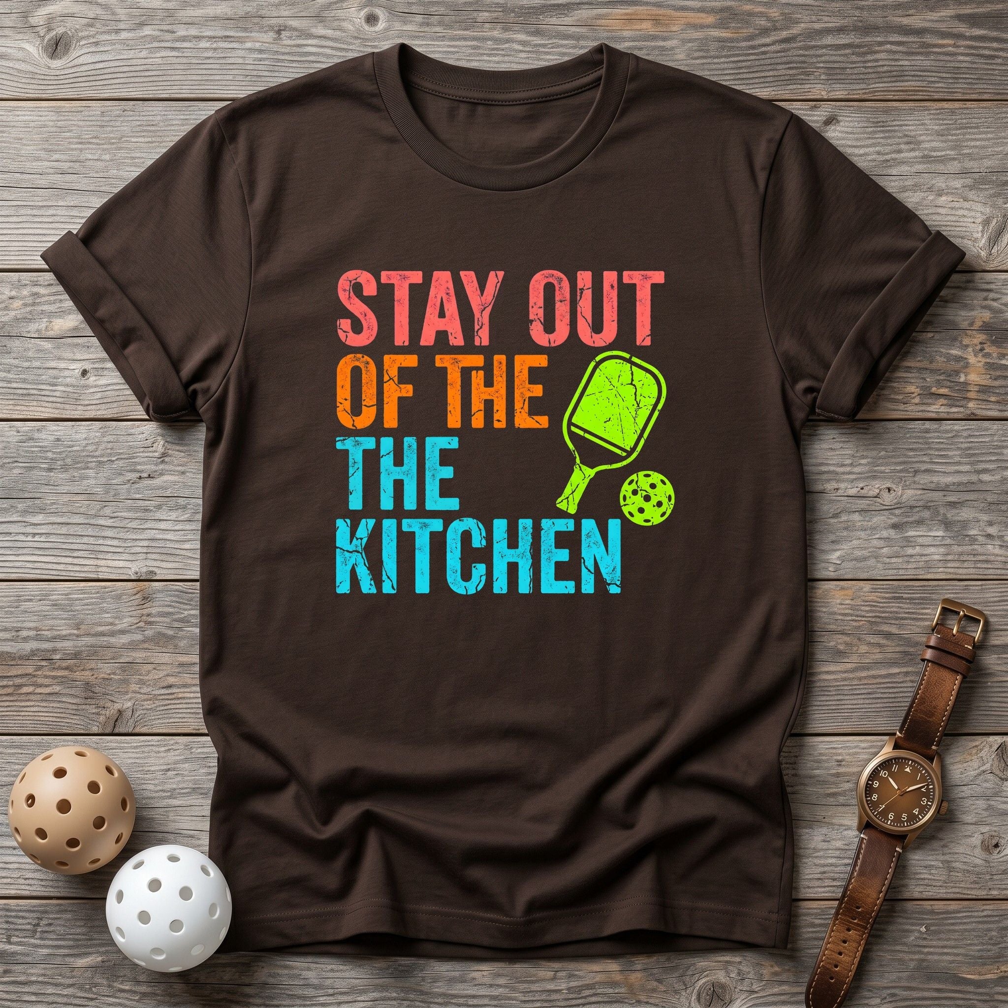 Stay Out Of The Kitchen+ Tee - Dink it Shop