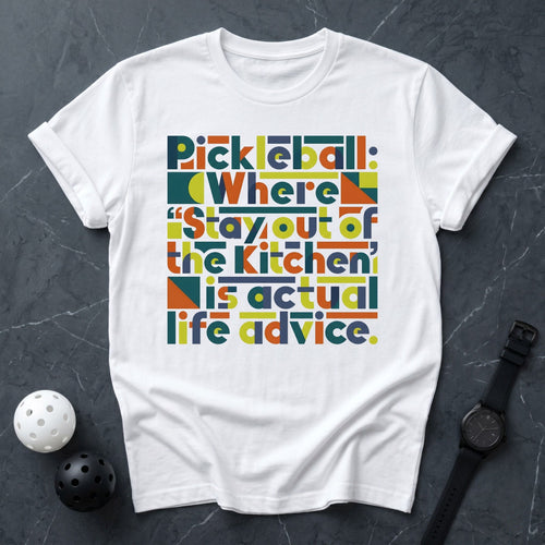Stay Out Of The Kitchen Tee - Dink it Shop