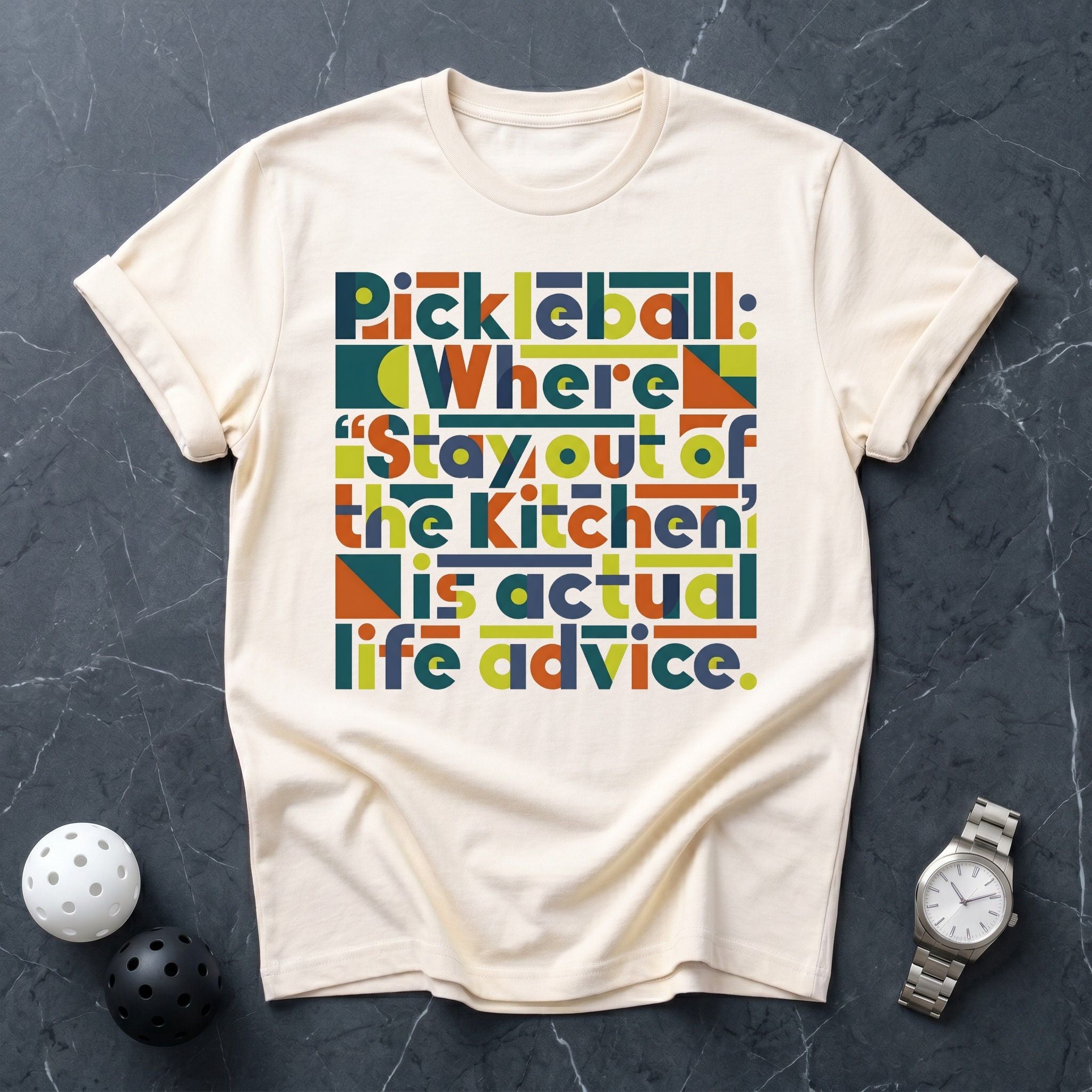 Stay Out Of The Kitchen Tee - Dink it Shop